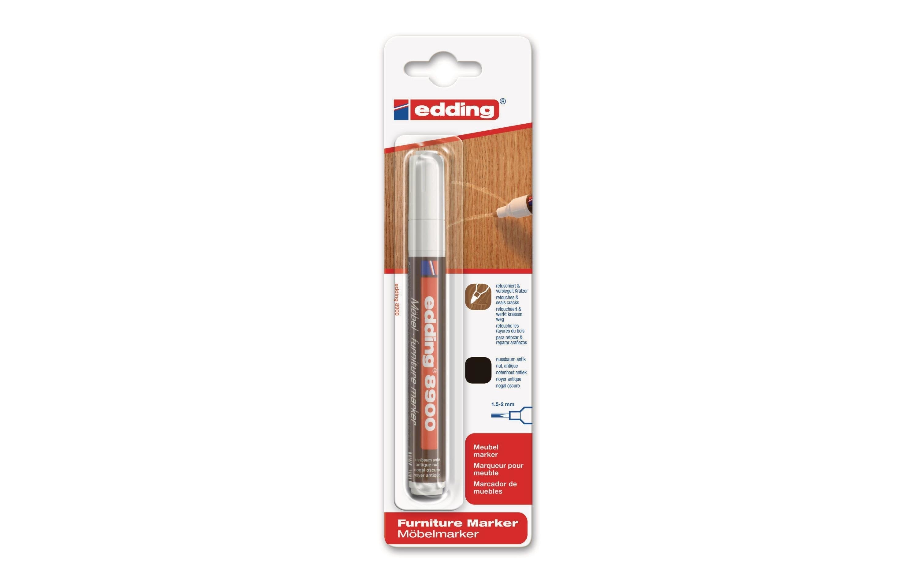 EAN 4004764896912 - Edding 8900 marcador 1 pieza(s) Marrón imagen 1