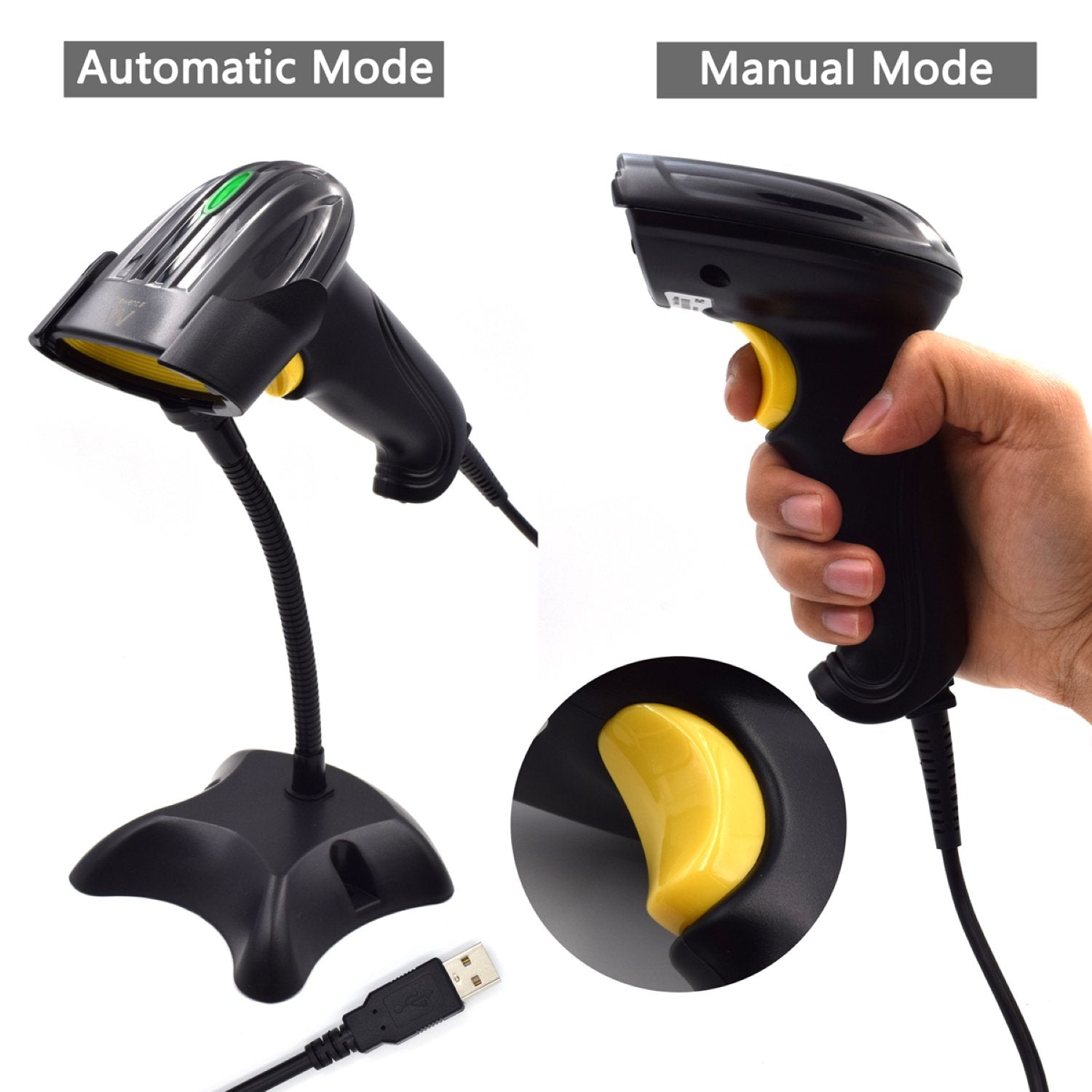 Ewent Lector Código De Barras Ew3400 1d Láser Usb