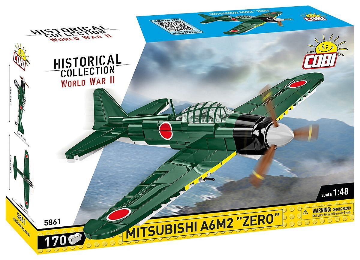 EAN 5902251058616 - COBI Mitsubishi A6M2 "Zero" imagen 7
