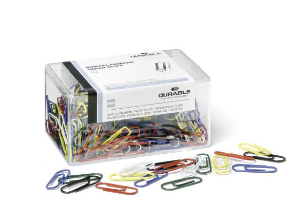 EAN 4005546104386 - Durable 124100 sujetapapel 500 pieza(s) imagen 1
