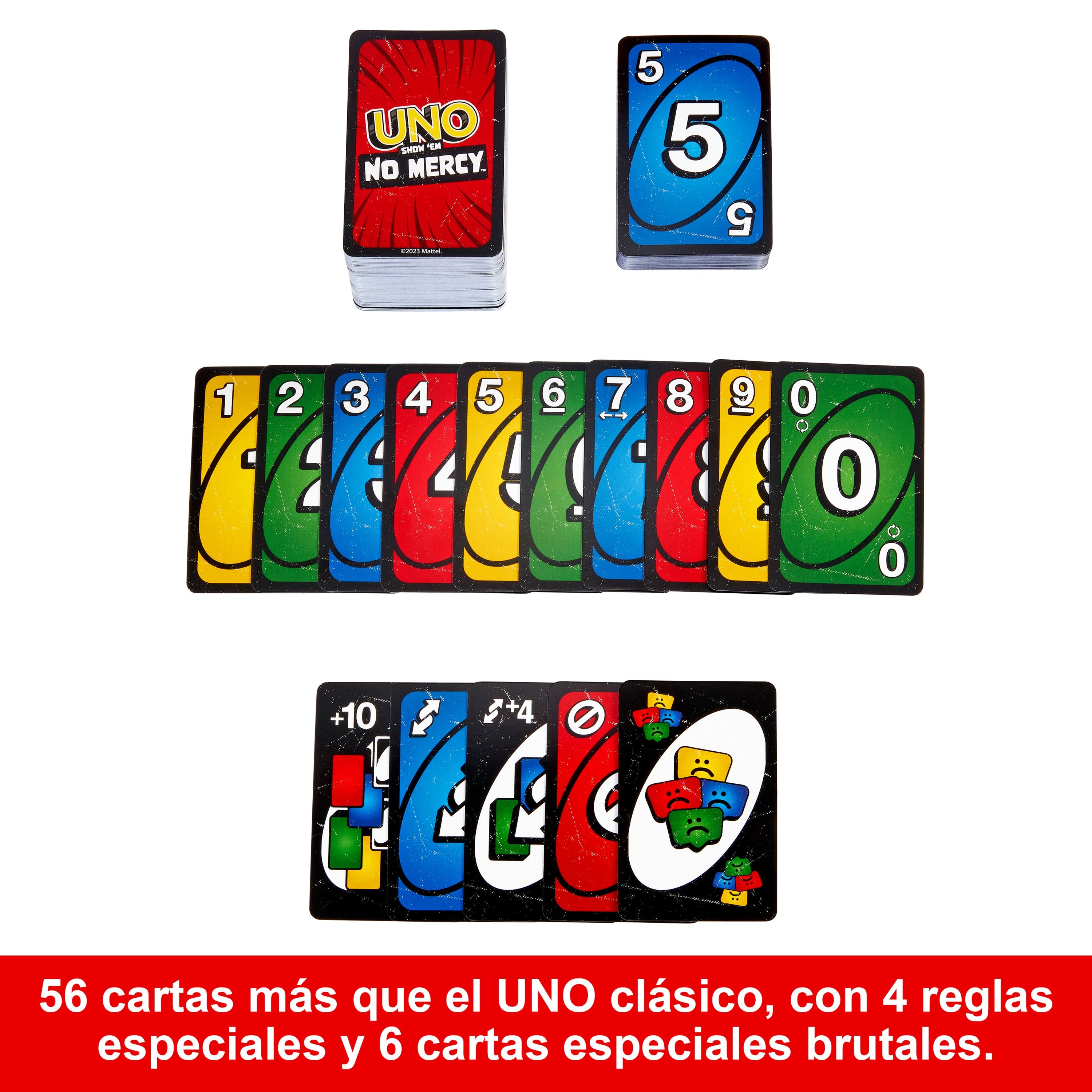 EAN 0194735220809 - Mattel Games HWV18 juego de tablero UNO Show 'em No Mercy Perder las cartas imagen 9
