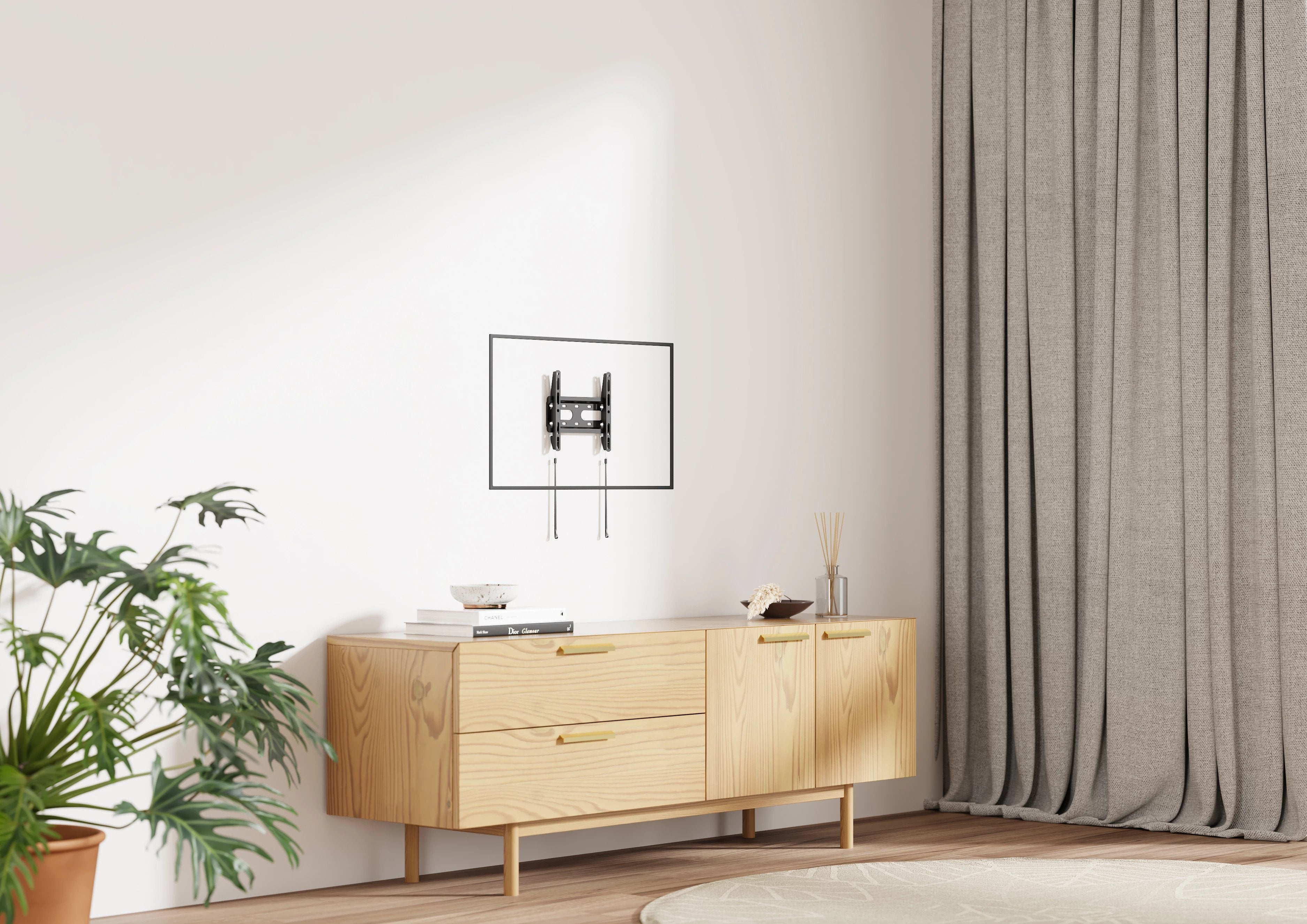 Soporte Tv Fijo 23-55"