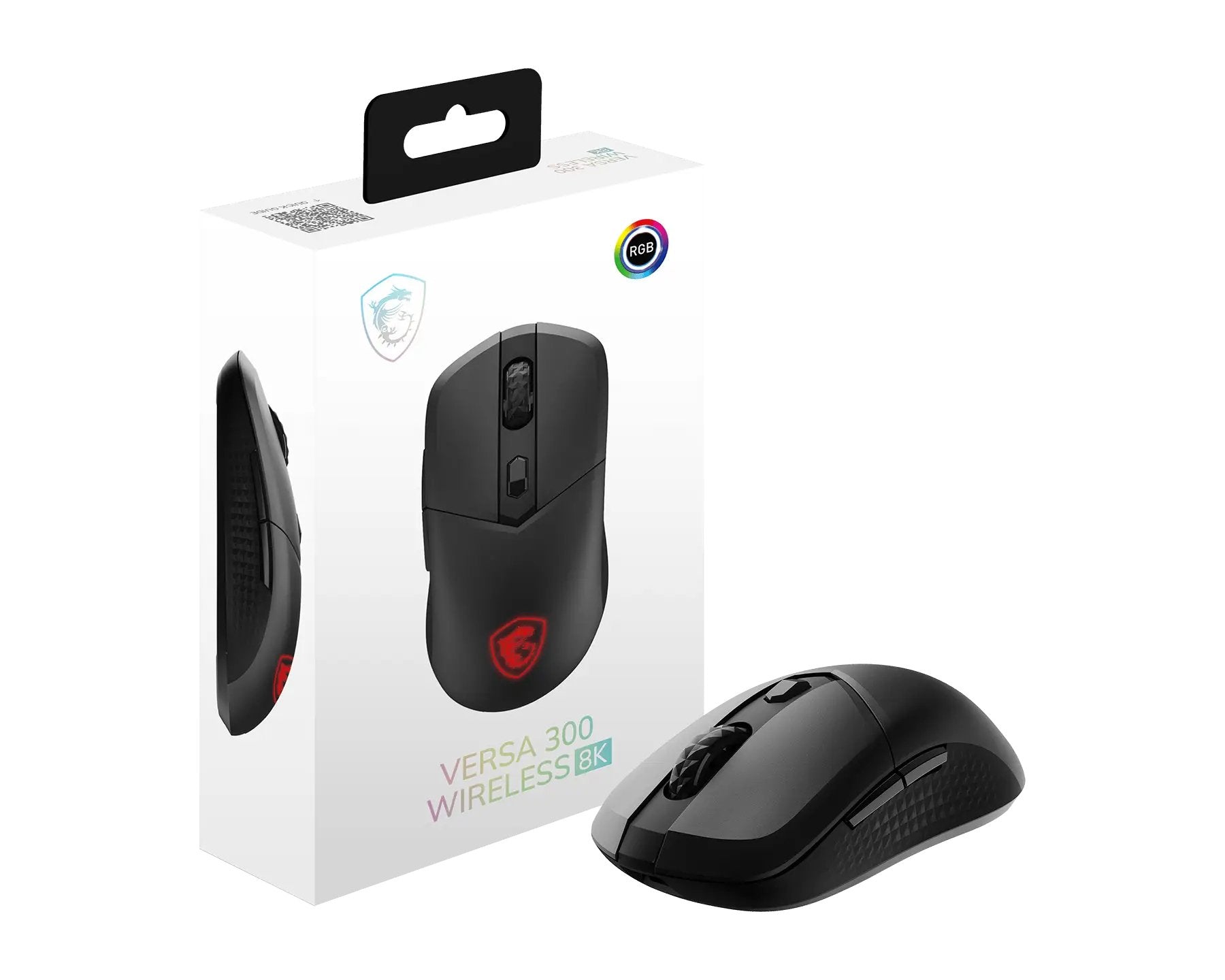 EAN 4711377395991 - MSI VERSA 300 WIRELESS 8K ratón Juego Ambidextro RF Wireless + Bluetooth + USB Type-A Óptico 2600 DPI imagen 5