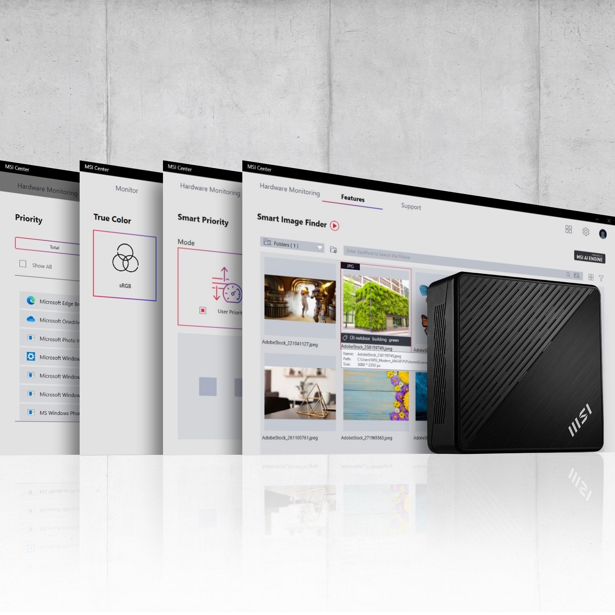 Msi Cubi N Adl-006de Intel N200 4gb 128gb Negro W11p