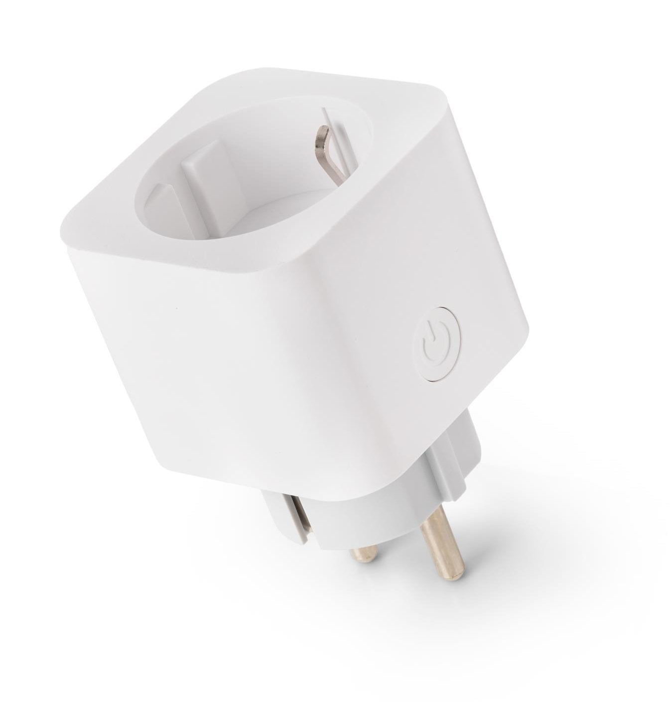 Entac Wifi Meckdosenadaptador Con Leimungsmesser Blanco