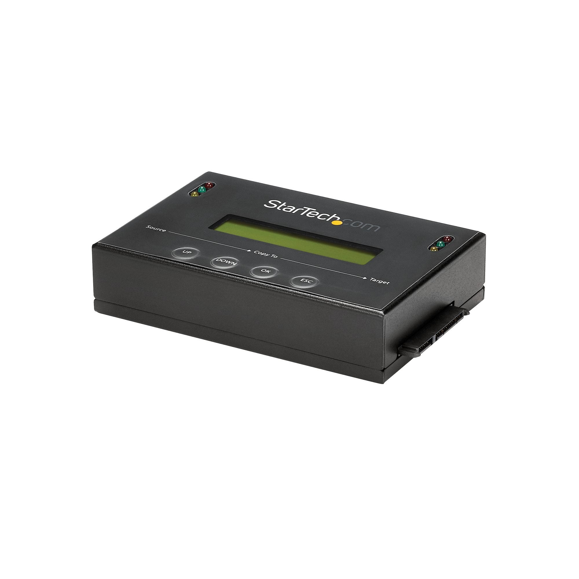 Startech.Com Clonador Y Borrador Autónomo 1:1 Para Discos Duros Ssds Sata - Con Pantalla Lcd - Taa - Independiente Del Sistema Operativo