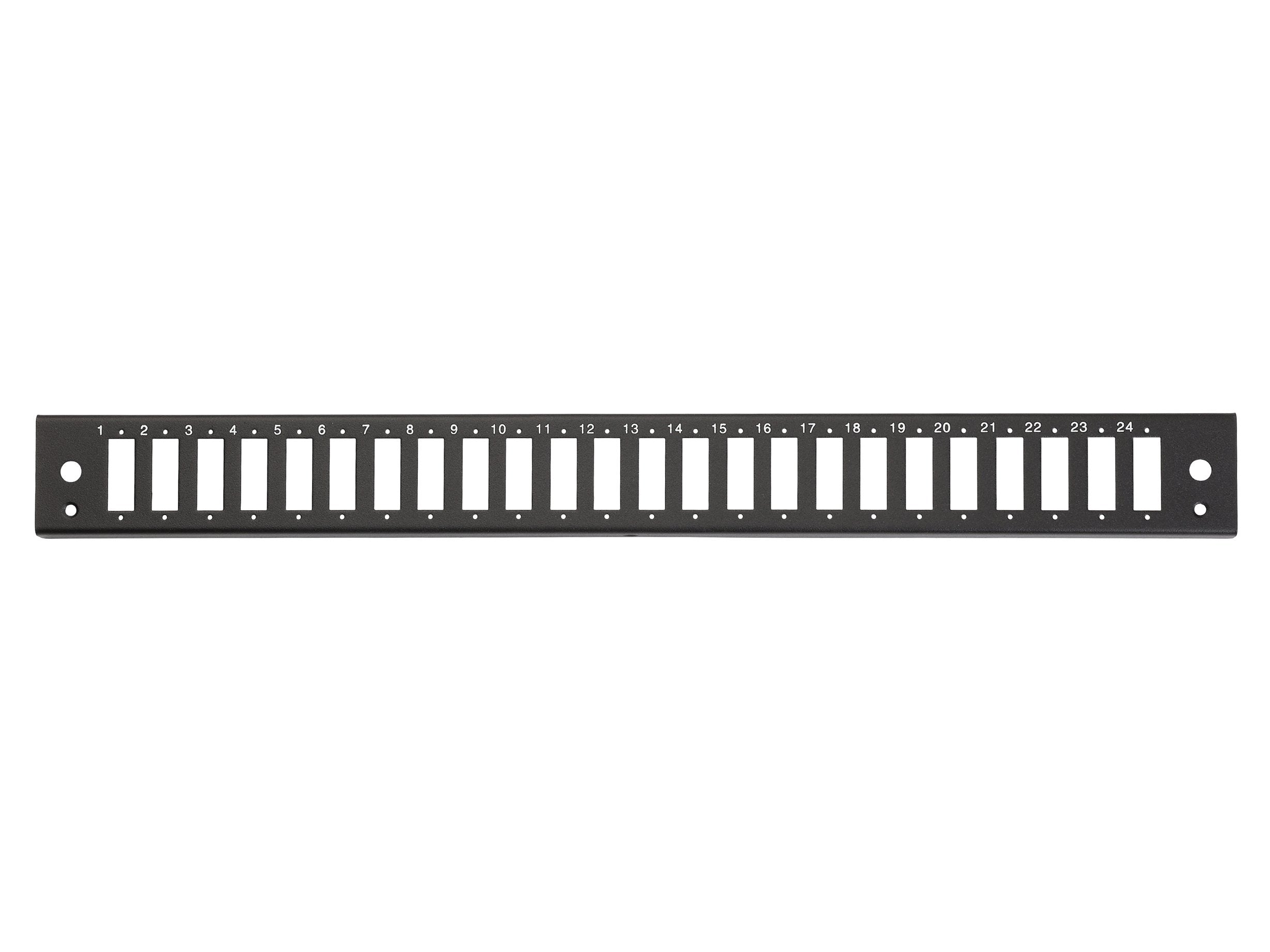 Equip 19" Patchpanel 24xsc-Duplex 1u Mahl Sw