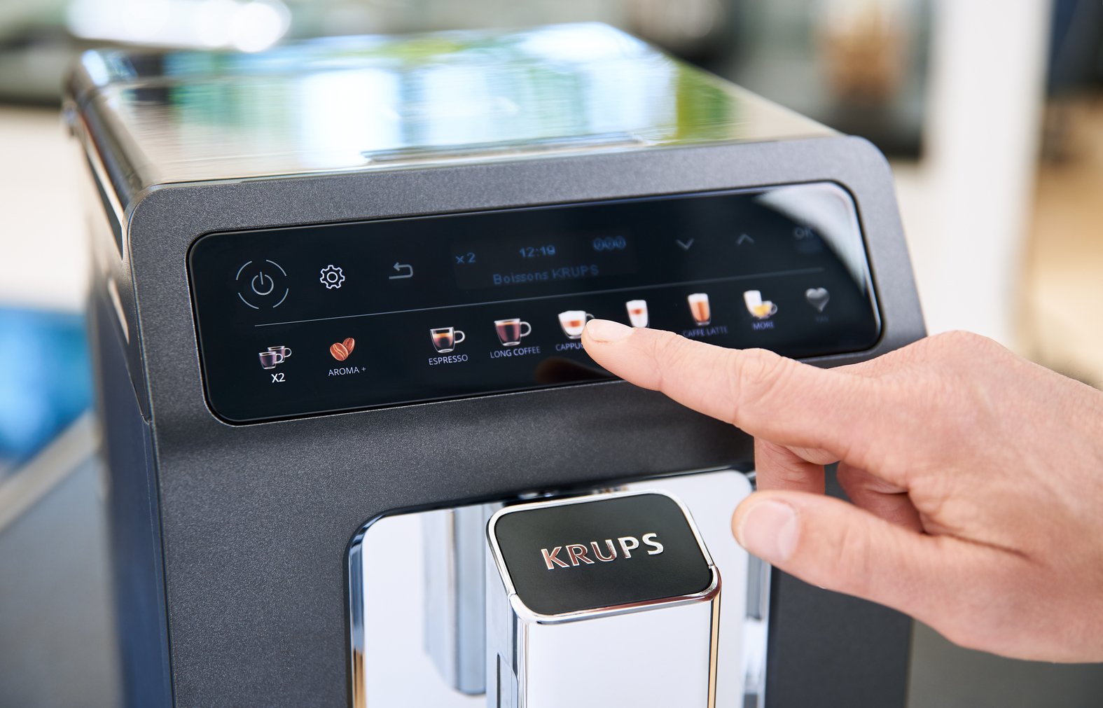 Krups Evidence Ea895n10 Cafetera Eléctrica Totalmente Automática Máquina Espresso 2,3 L