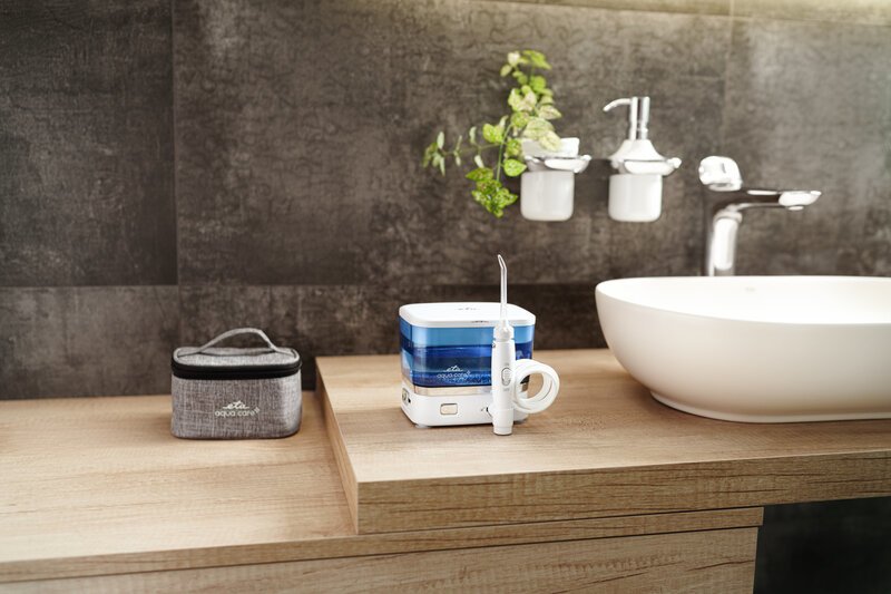 Irrigador Bucal Eta Aquacare Plus Eta170890000 Para Adultos, 500 Ml, Nãºmero De Cabezales 3, Blanco