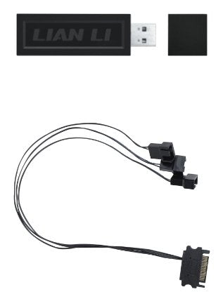 Lian Li Uni Fan Wireless Controller V2.1 (Negro) G89.Rf-T-B.02