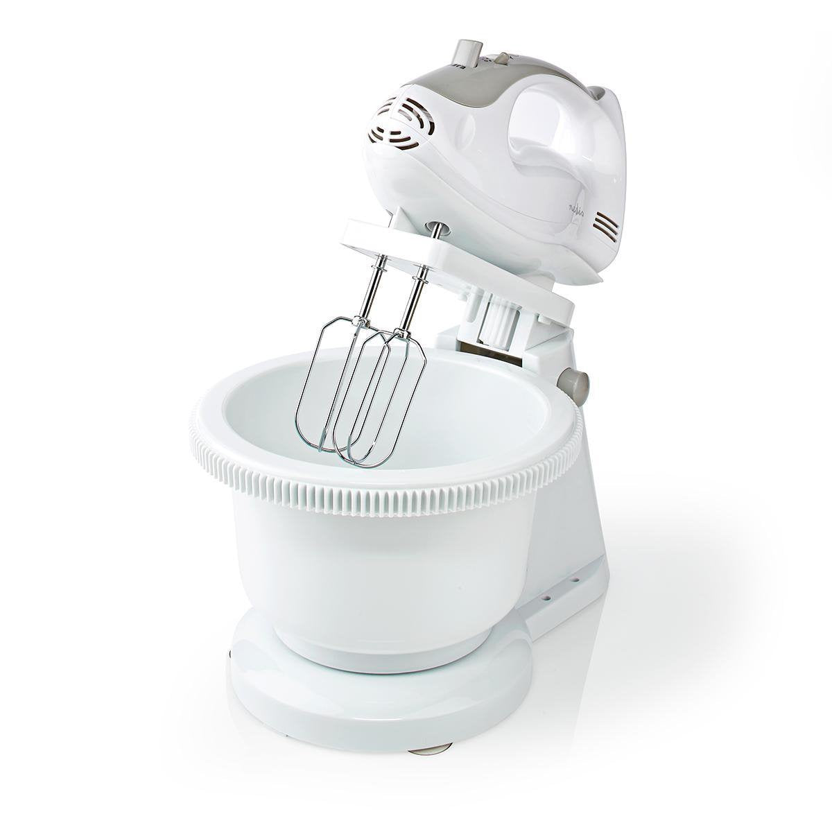 EAN 5412810330225 - Nedis KAHM110CWT batidora Batidora de mano 200 W Gris, Blanco imagen 9