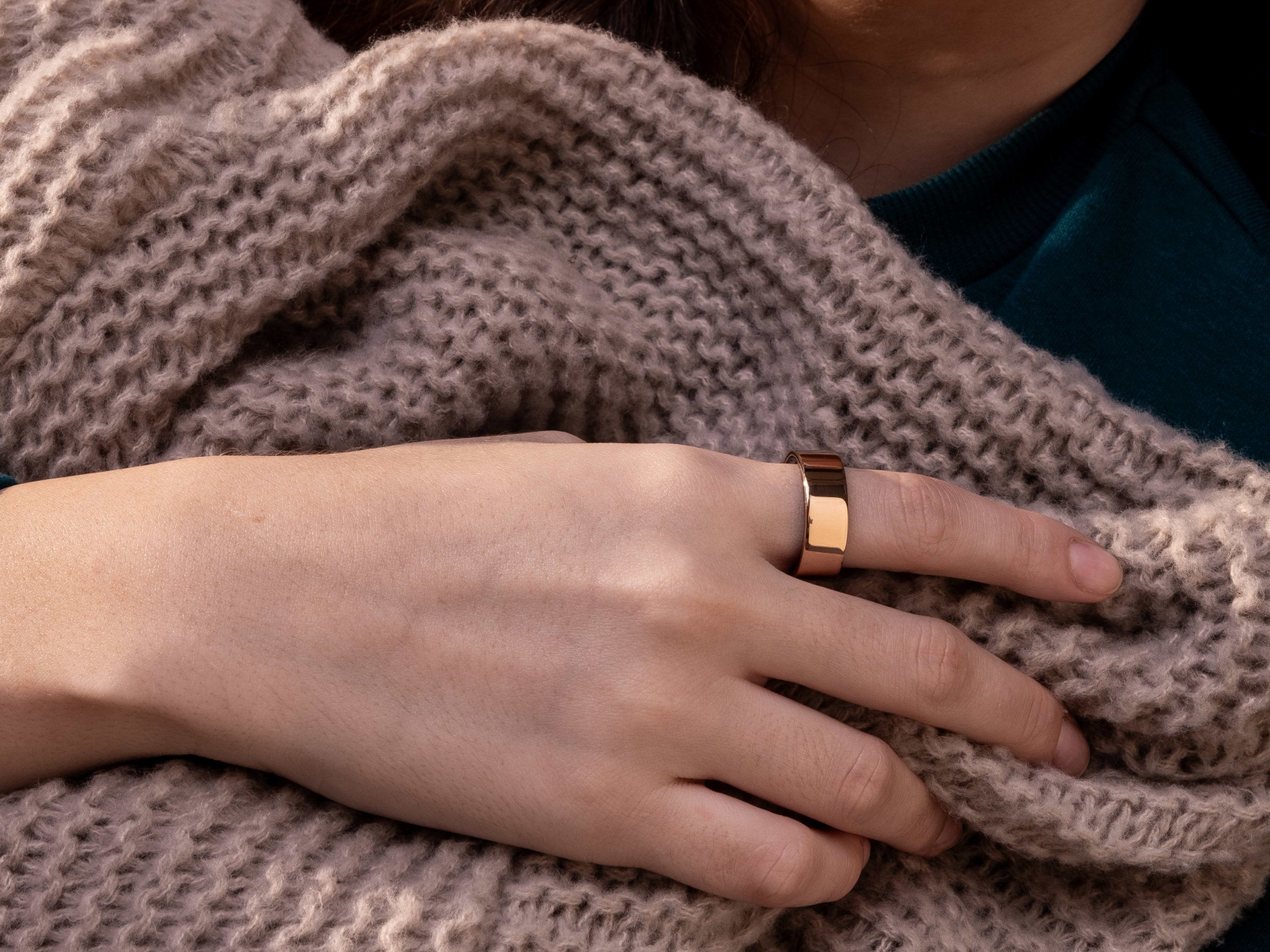 Ultrahuman Ring Air Gold Size 8