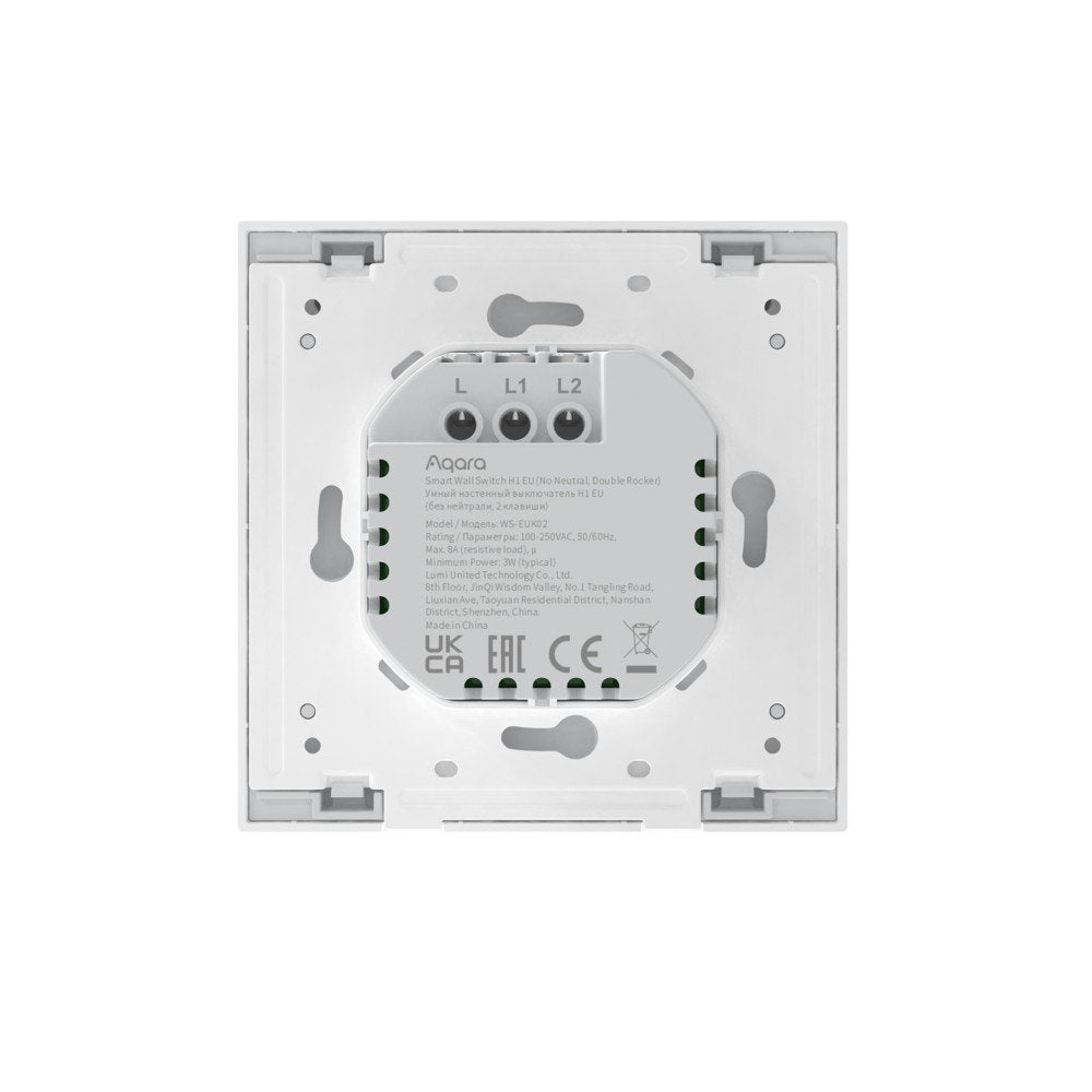 EAN 6970504214781 - Aqara WS-EUK02 interruptor de luz Policarbonato (PC) Blanco imagen 3