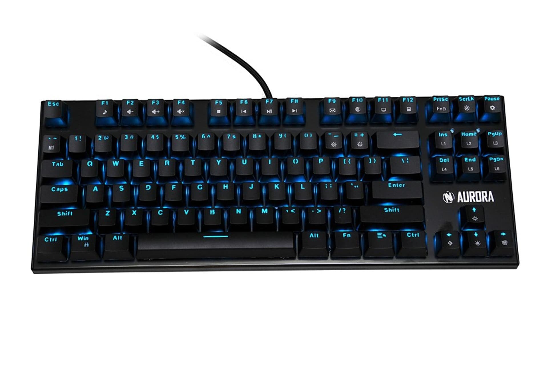 EAN 5903968680008 - iBox IKGMK2R teclado Juego USB QWERTY Inglés de EE. UU. Negro imagen 5