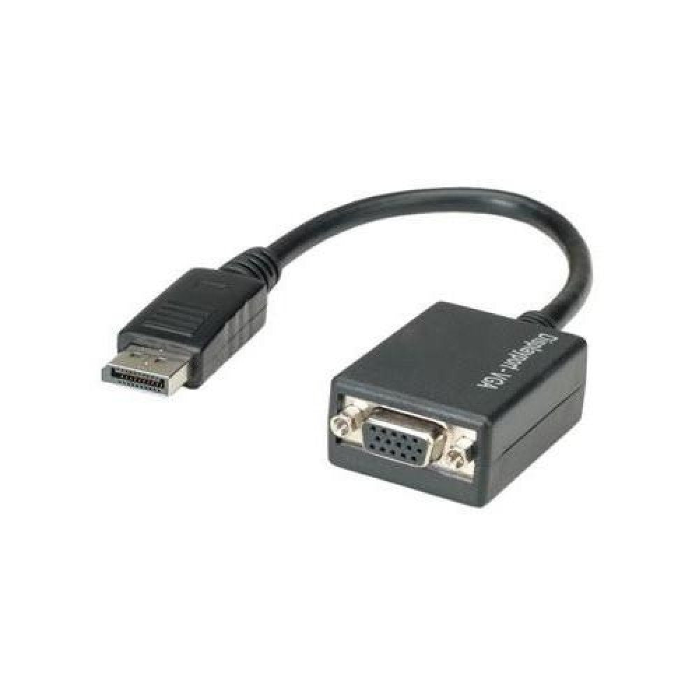 EAN 8057685307582 - Techly DP - VGA M/F 0,07 m DisplayPort 2 x VGA (D-Sub) Negro imagen 4