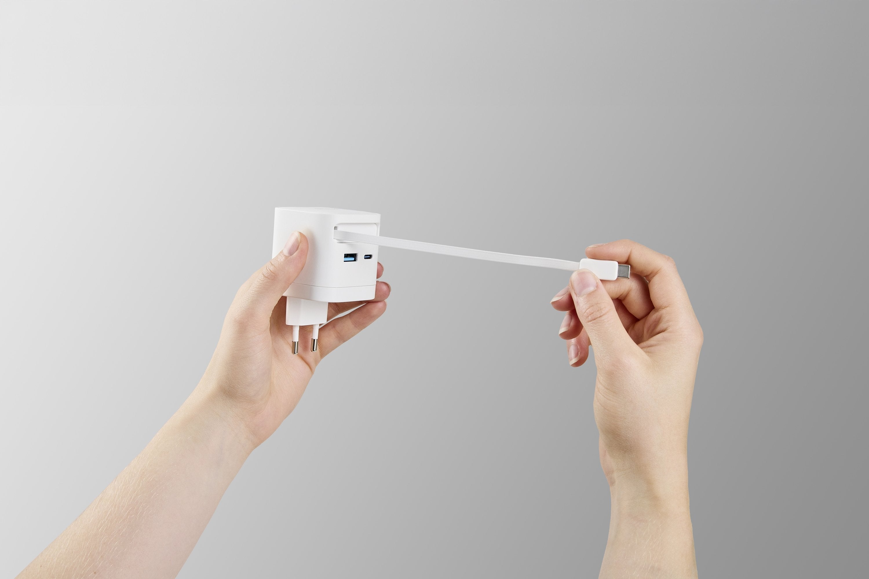 Intenso Compact Fam Charger 65w Usb-C Usb-A Blanco
