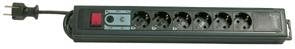 Rev Surge Protector 6-Fold 3,0 M Supra-Guard Black Regleta