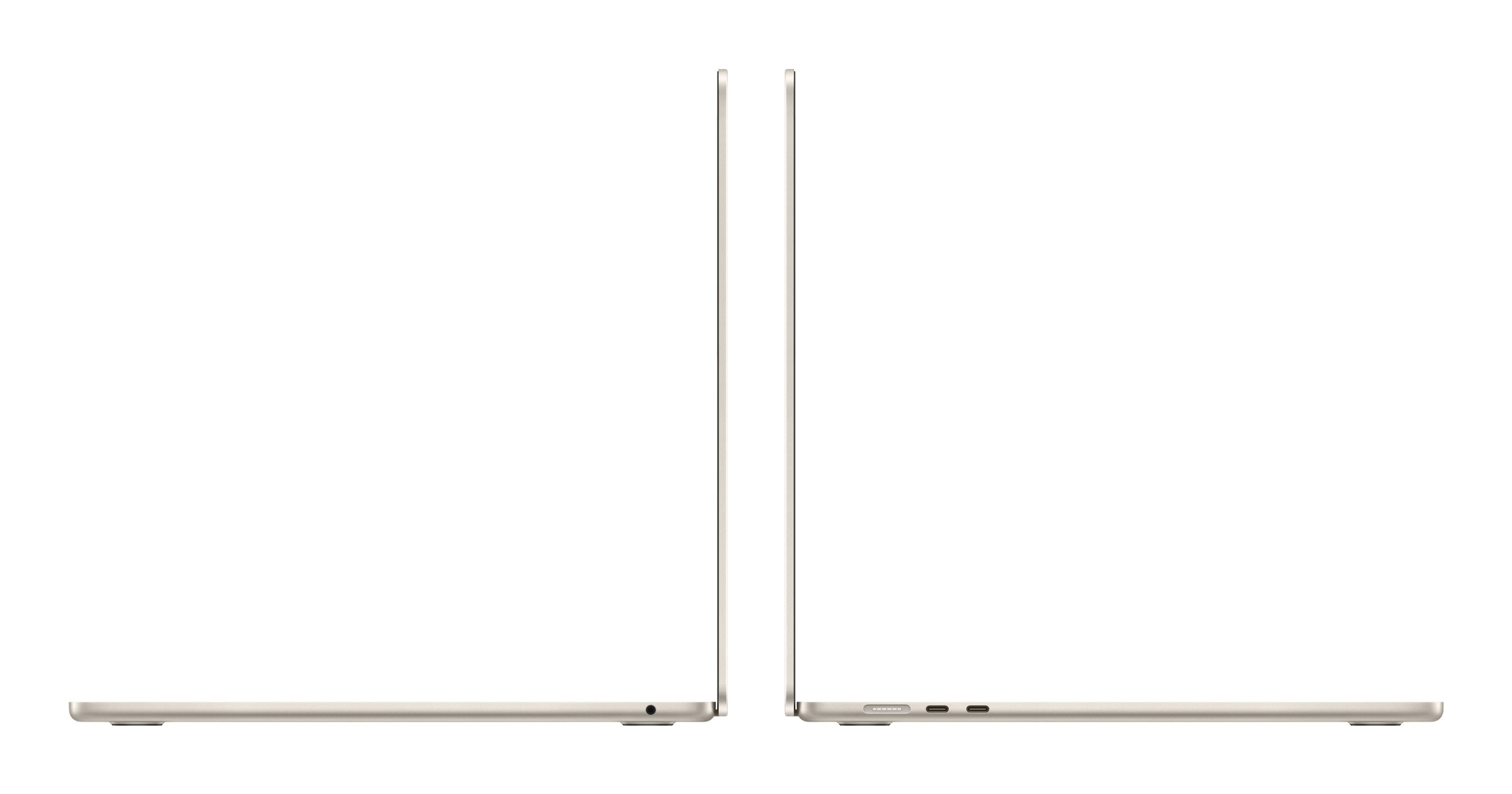 EAN 0195949906084 - Apple MacBook Air Apple M M3 Portátil 38,9 cm (15.3") 16 GB 256 GB SSD Wi-Fi 6E (802.11ax) macOS Sequoia imagen 3