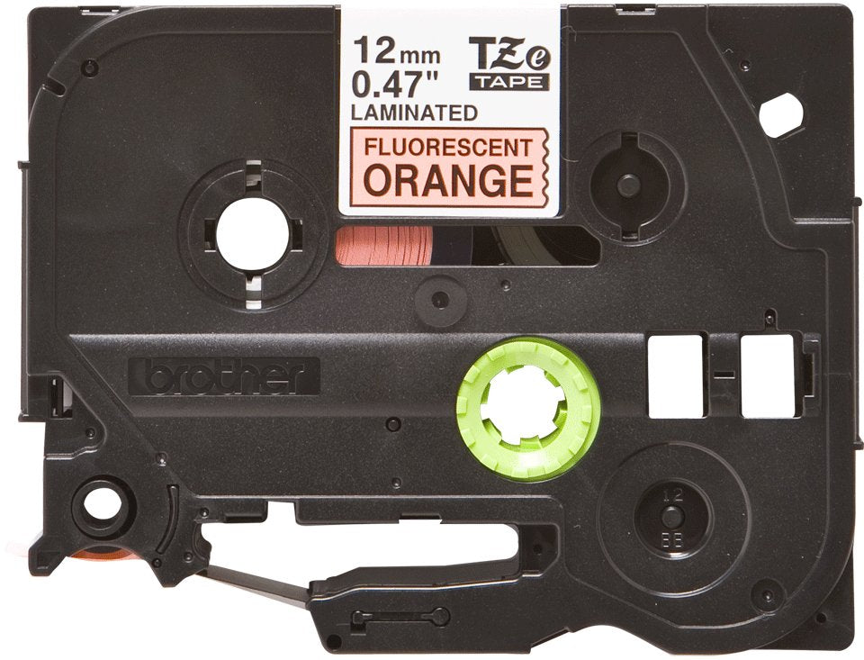 EAN 4977766691628 - Brother TZE-B31 cinta para impresora de etiquetas Negro sobre naranja fluorescente imagen 2