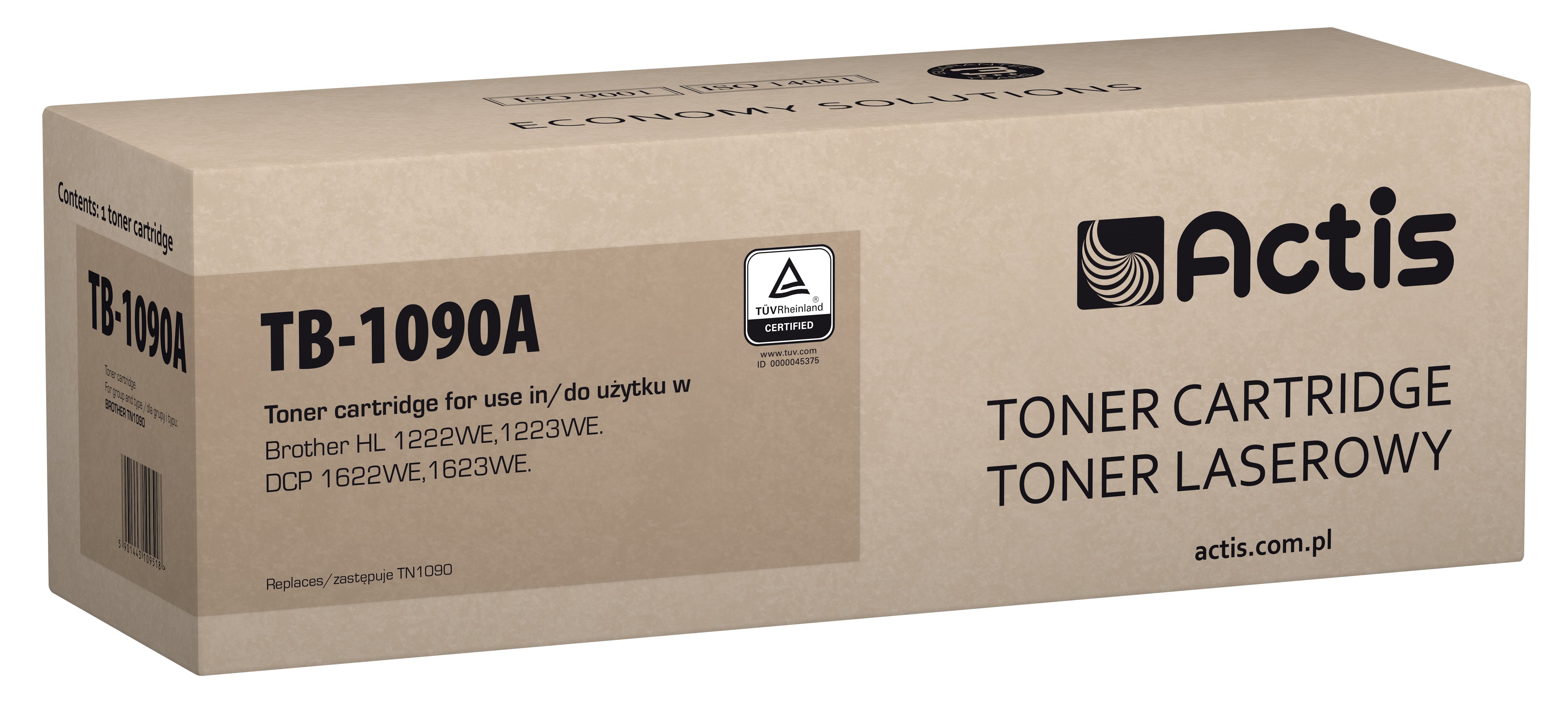 EAN 5901443109518 - Actis TB-1090A cartucho de tóner 1 pieza(s) Compatible imagen 1
