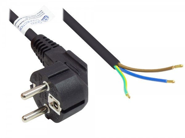 EAN 4014619168903 - Alcasa P0185-S050 cable de transmisión Negro 5 m Enchufe tipo E+F imagen 1