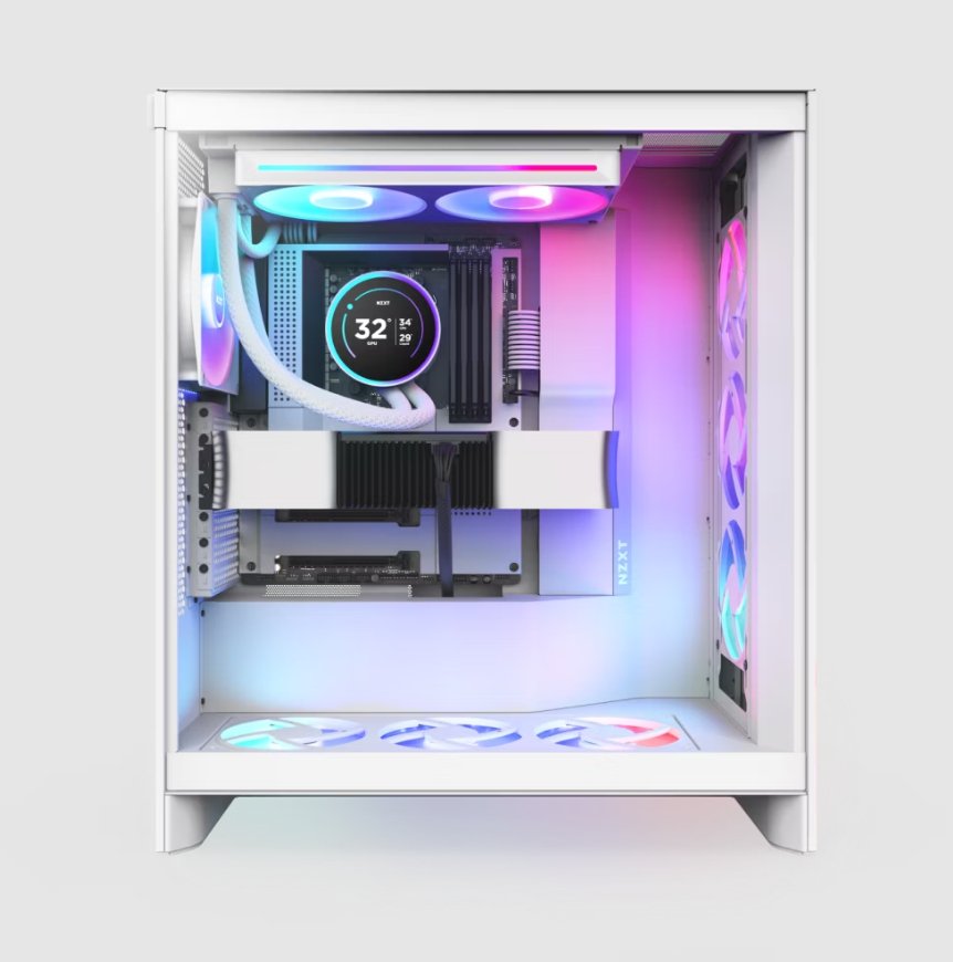 EAN 5056547202266 - NZXT Kraken Elite 280 RGB Procesador Sistema de refrigeración líquida todo en uno 14 cm Blanco 1 pieza(s) imagen 5