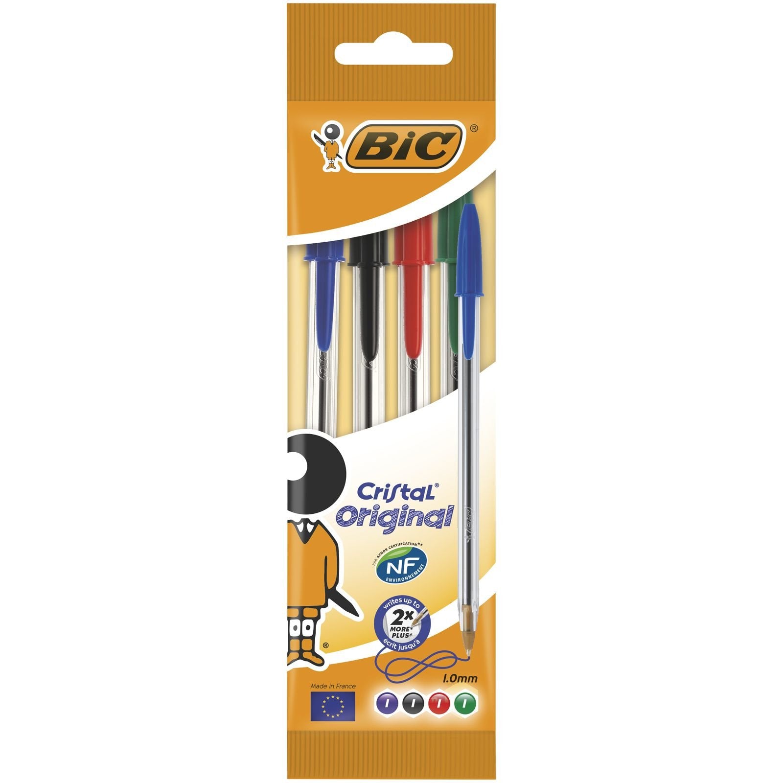 EAN 3086121601033 - BIC 8308621 bolígrafo Medio 4 pieza(s) imagen 1