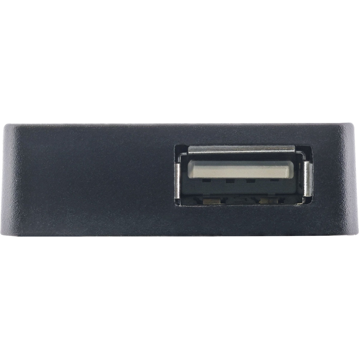 Hub Inline Usb 2.0 De 4 Puertos, Tipo A Macho A 4x Tipo A Hembra, Negro, 30 Cm