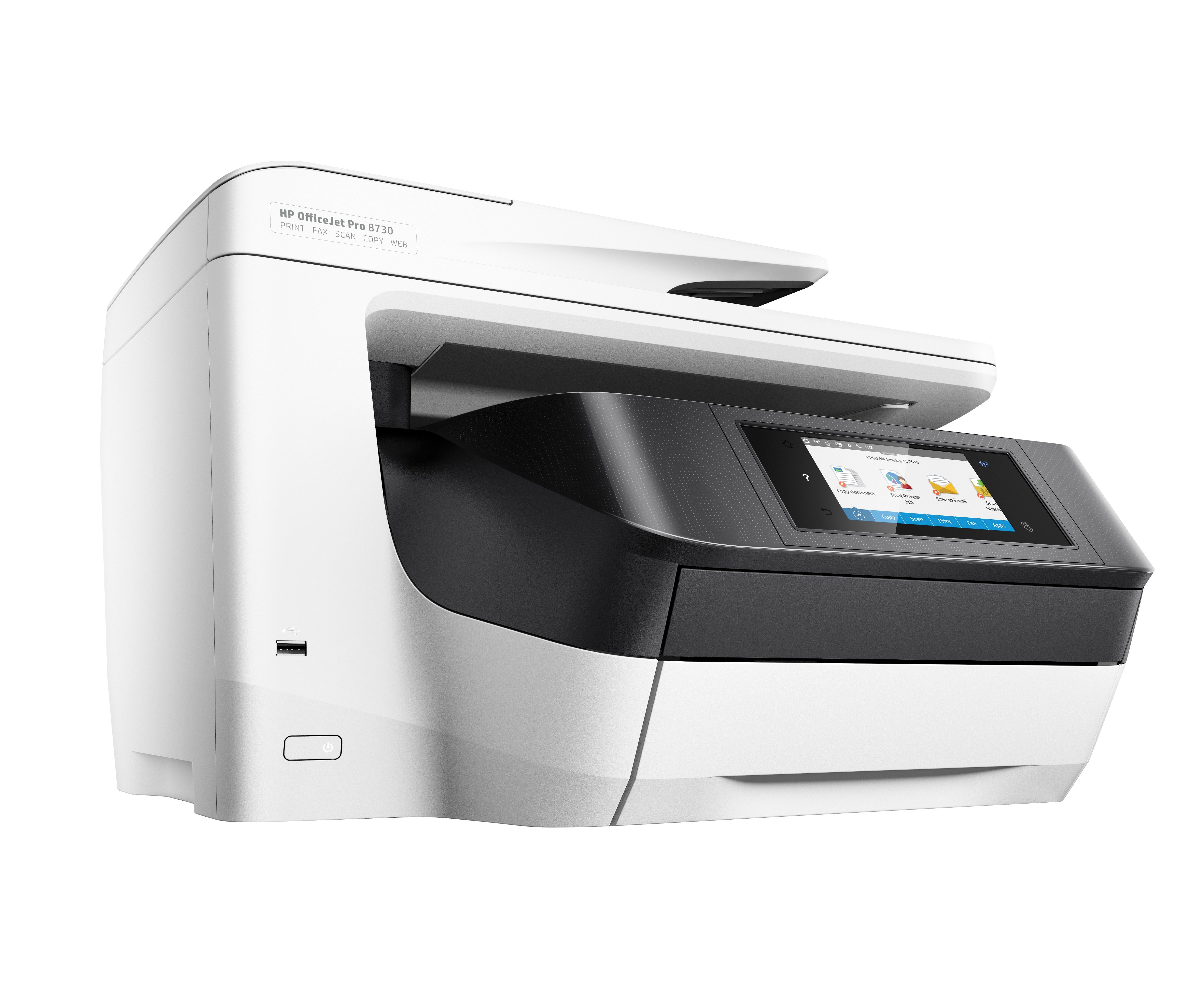 EAN 0889894310675 - HP OfficeJet Pro 8730 All-in-One Printer Inyección de tinta térmica A4 2400 x 1200 DPI 24 ppm imagen 3