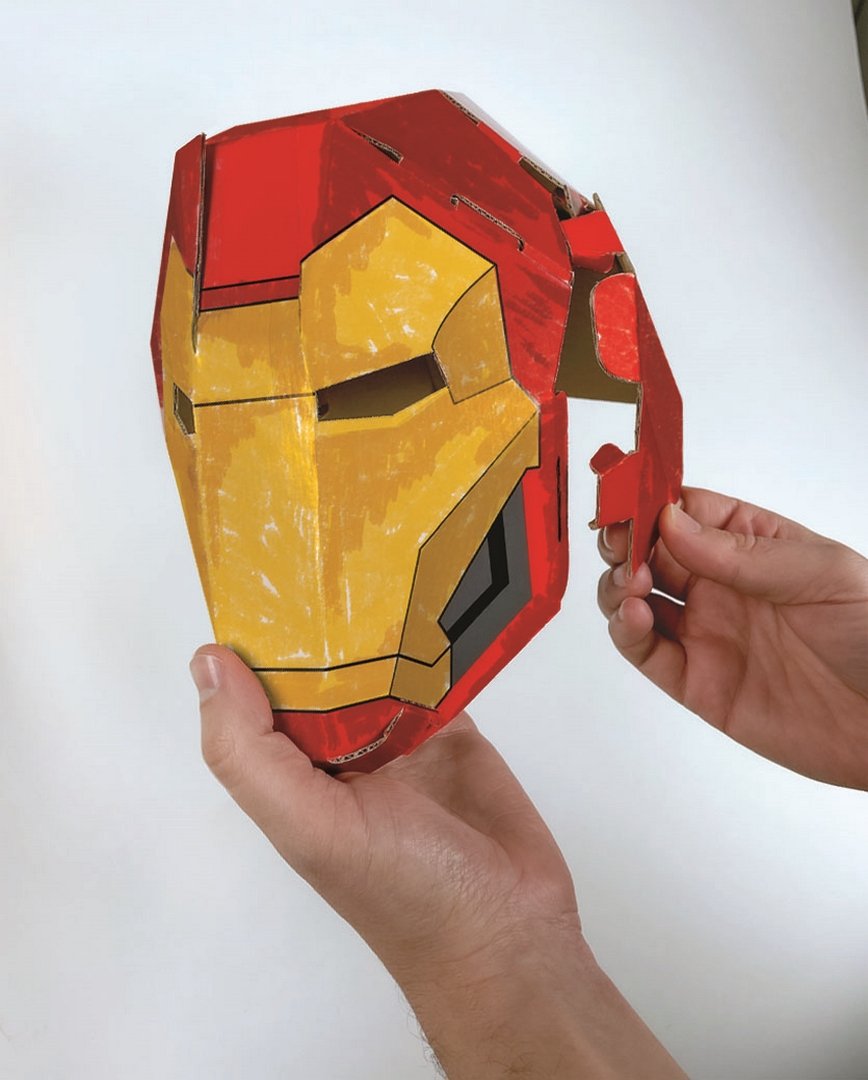 Mascara Iron Man Vengadores Avengers Marvel