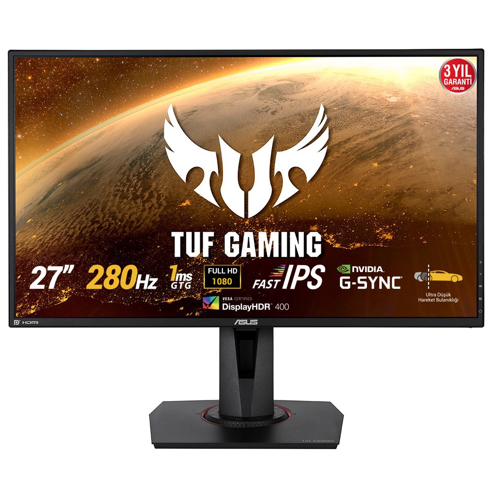 EAN 4718017505918 - ASUS TUF Gaming VG279QM pantalla para PC 68,6 cm (27") 1920 x 1080 Pixeles Full HD Negro imagen 1