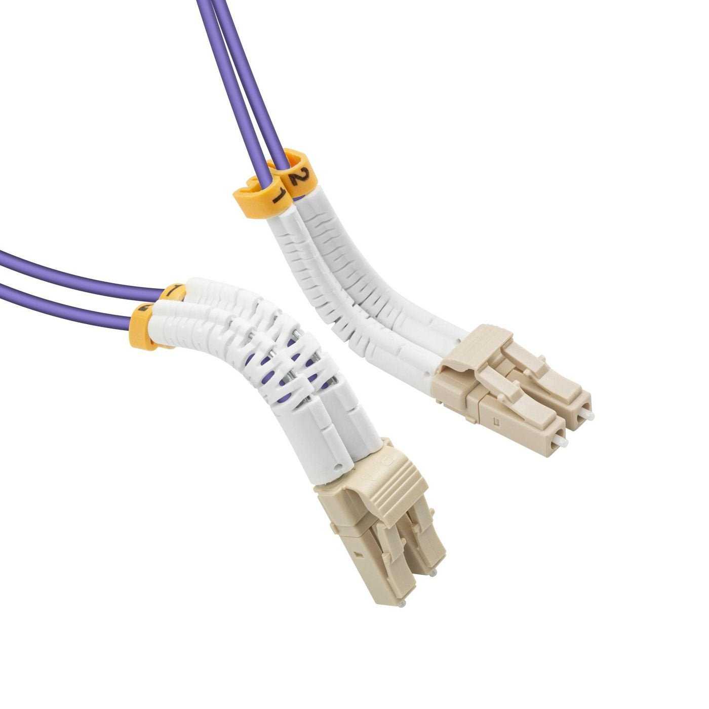EAN 5715063505977 - Lanview LVO231810-FLEX Cable de fibra óptica e InfiniBand 1 m LC LC/LC Púrpura imagen 2