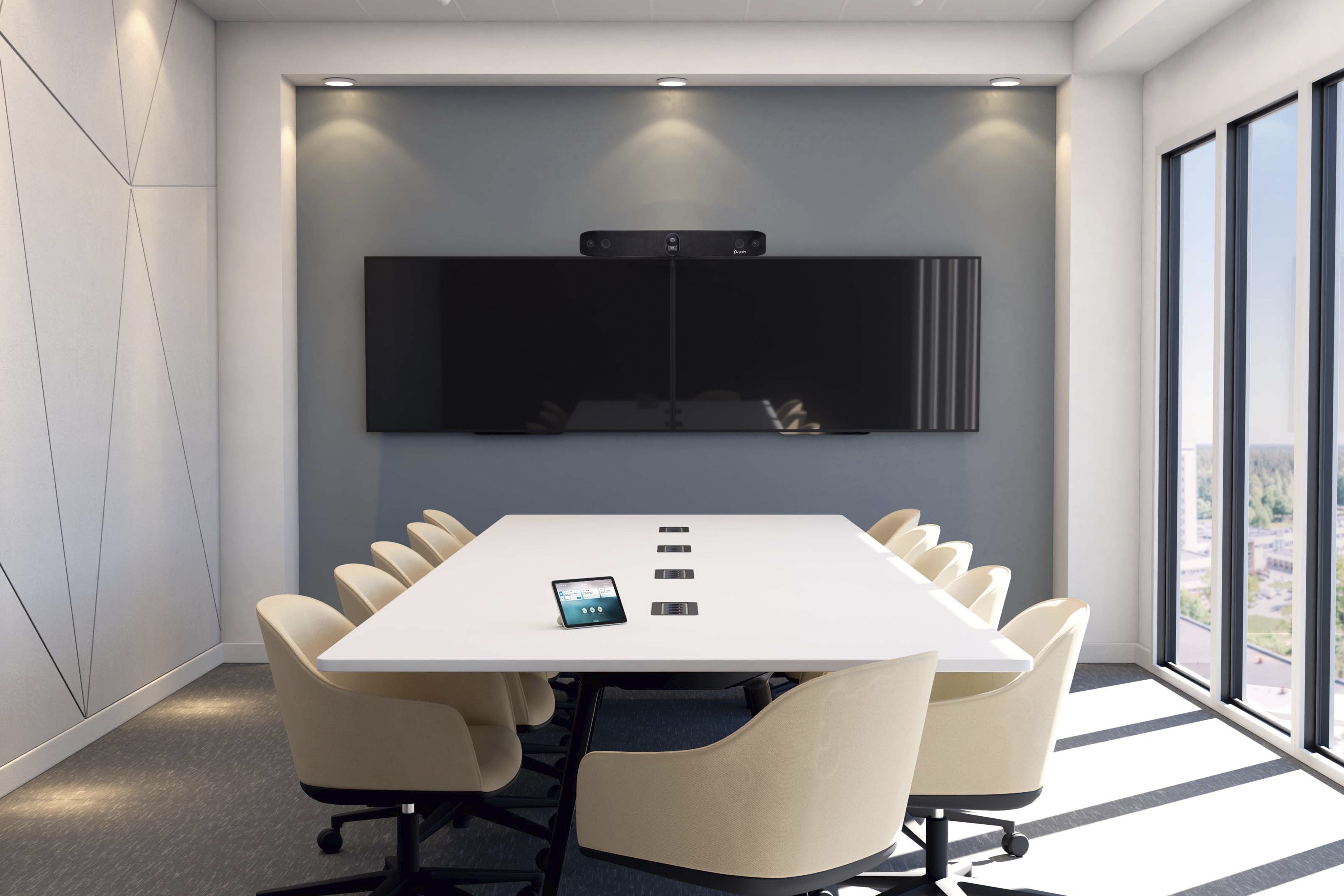 EAN 197497449334 - Poly Studio X70 All-In-One Video Bar with TC8 Controller Kit sistema de video conferencia 20 MP Ethernet B imagen 6