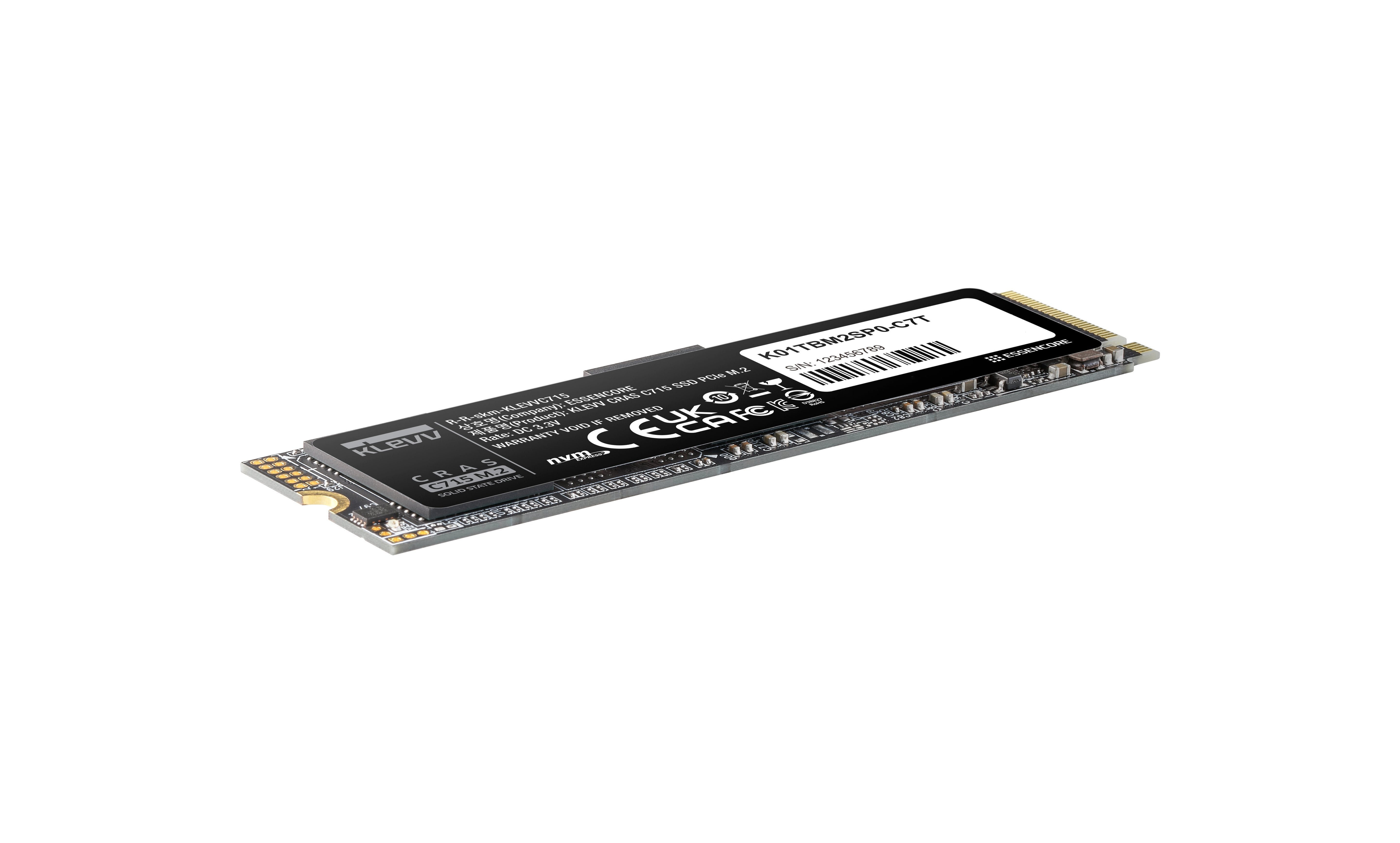 Klevv Ssd C715 - 256 Gb - M.2 2280 - Pcie 3.0 X4 Nvme