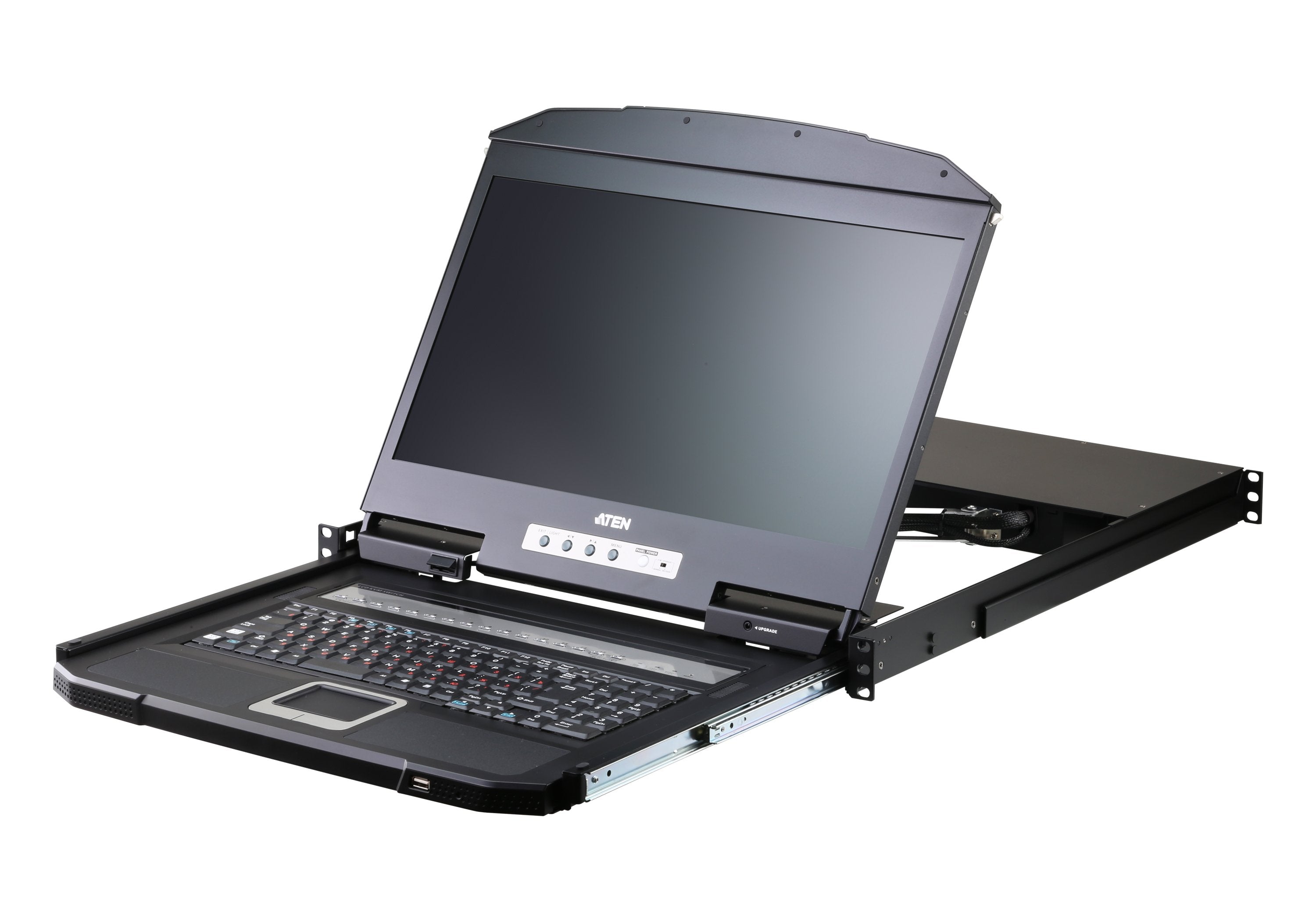 Aten Cl3116nx Kvm-Switch, 18,5zoll Tft, Vga, Ps 2-Usb, 16 Port, Ch-Layout