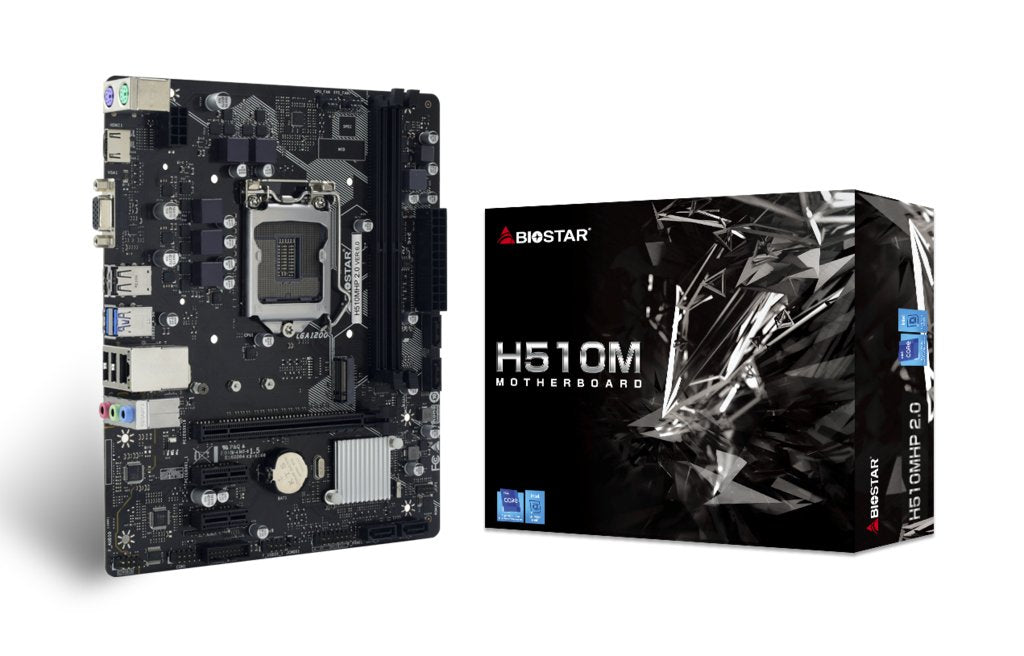 Placa Base Biostar H510mhp 2.0 Intel H510 Lga 1200 Micro Atx