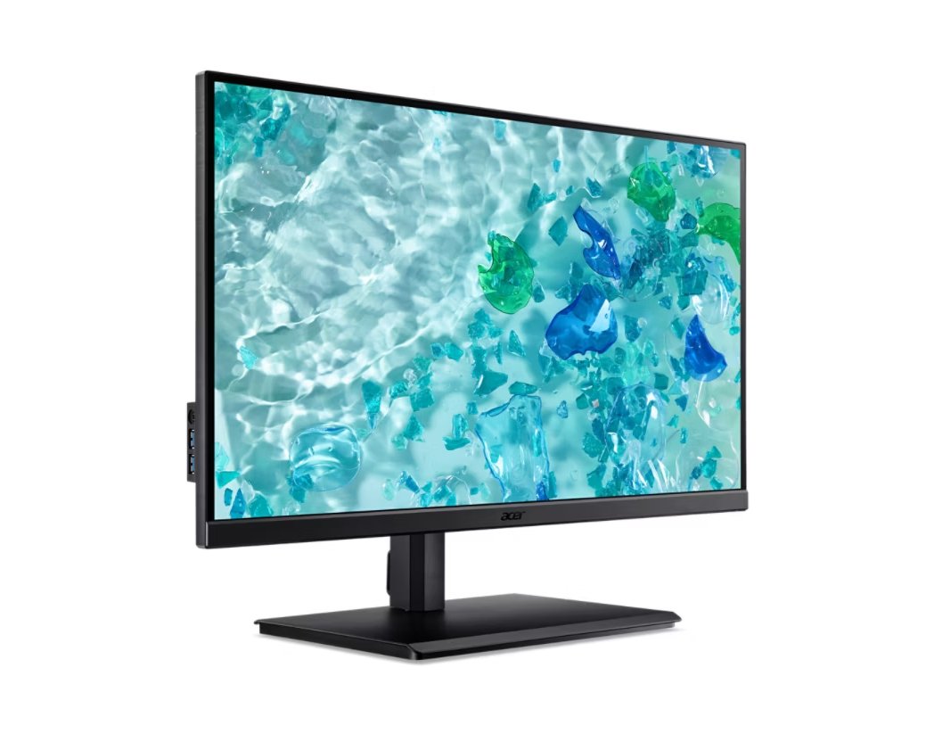 Monitor Acer Vero B247y C3bmiruzxv B7 Series Led 24" (23.8" Visible) 1920 X 1080 Full Hd (1080p) @ 100 Hz Ips 250 Cd/M² 1000:1 4 Ms Hdmi Usb-C Altavoces Negro