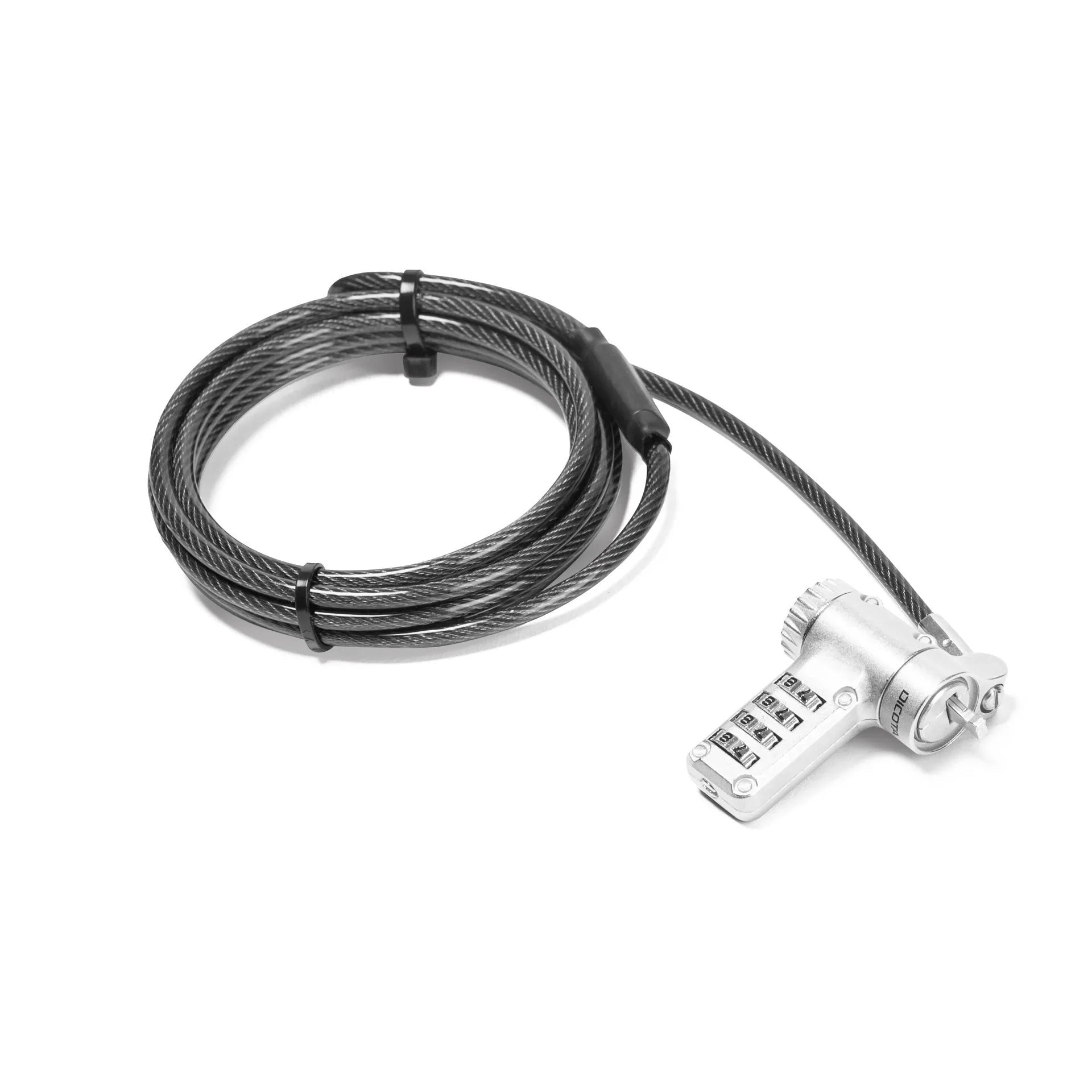 EAN 7640239423435 - DICOTA D32180 cable antirrobo Negro, Plata 2 m imagen 1
