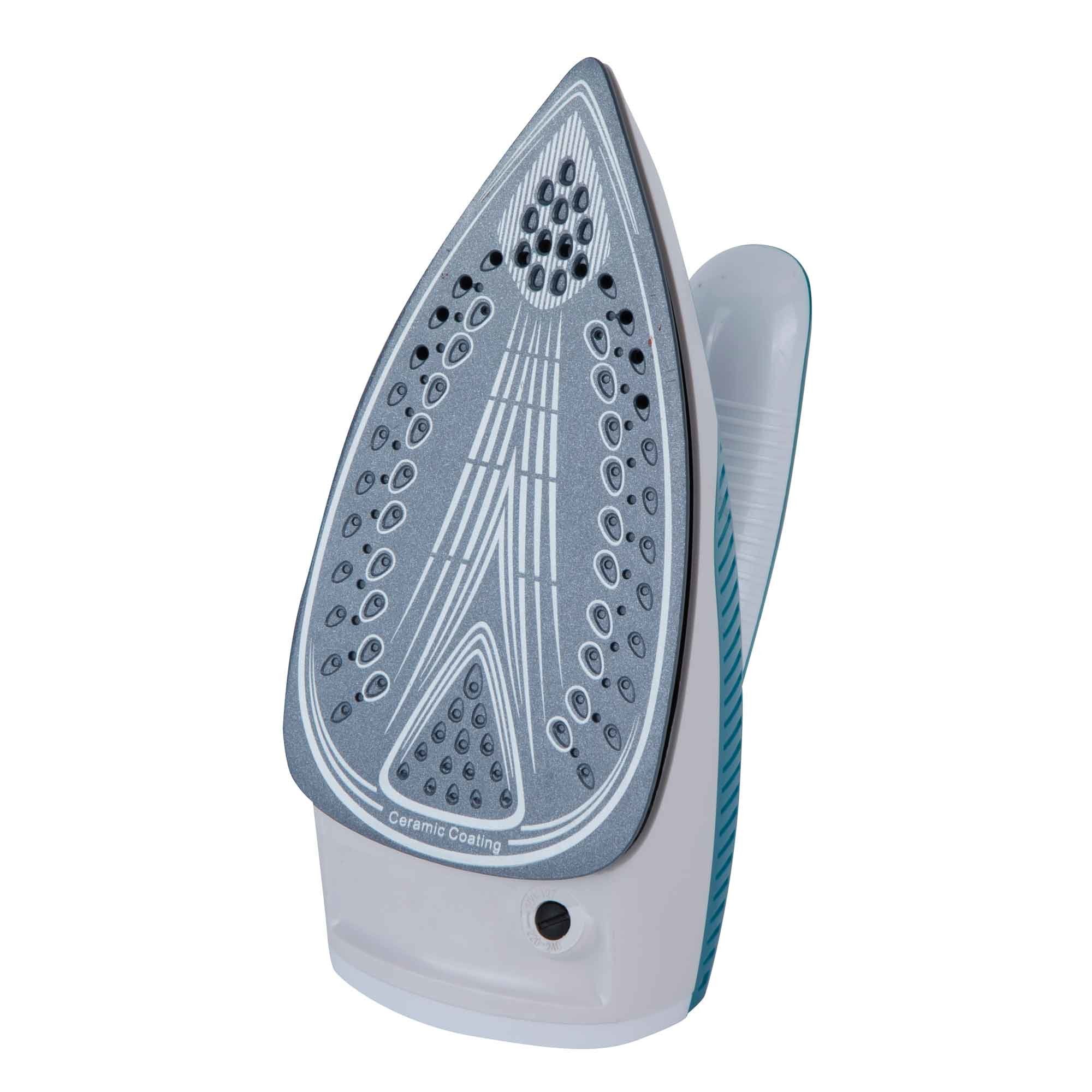 EAN 8421078037101 - JATA JEPL2810 plancha Plancha a vapor Suela de cerámica 1000 W Turquesa, Blanco imagen 3