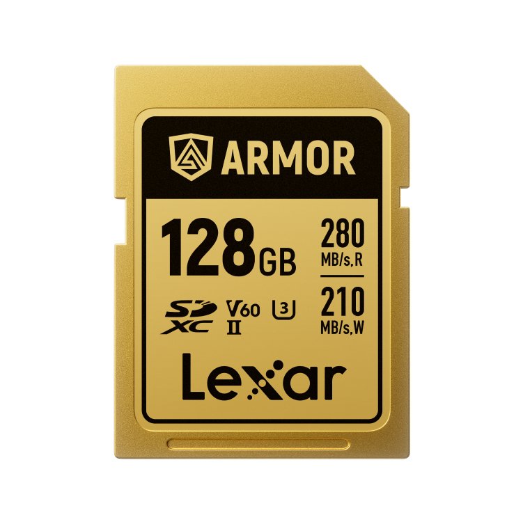 EAN 0843367138562 - Lexar Armor Gold 128 GB SDXC UHS-II imagen 1