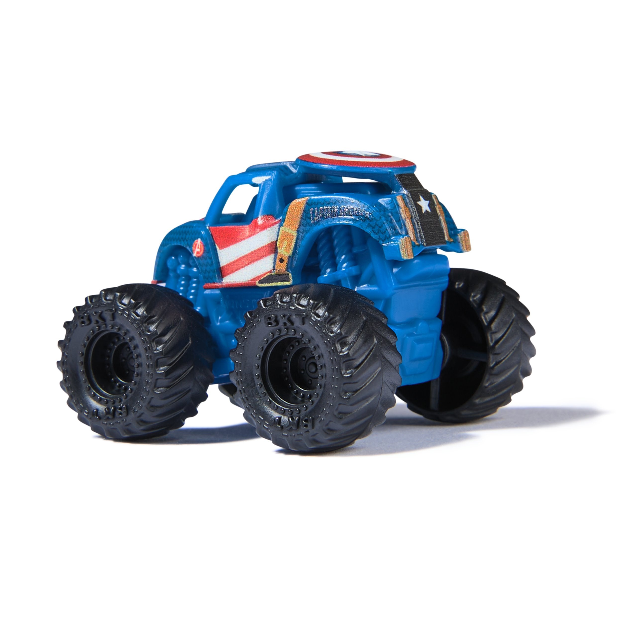 Spin Master Monster Jam Marvel Mini Monster Trucks 3er-Pack, Spielfahrzeug 6070229