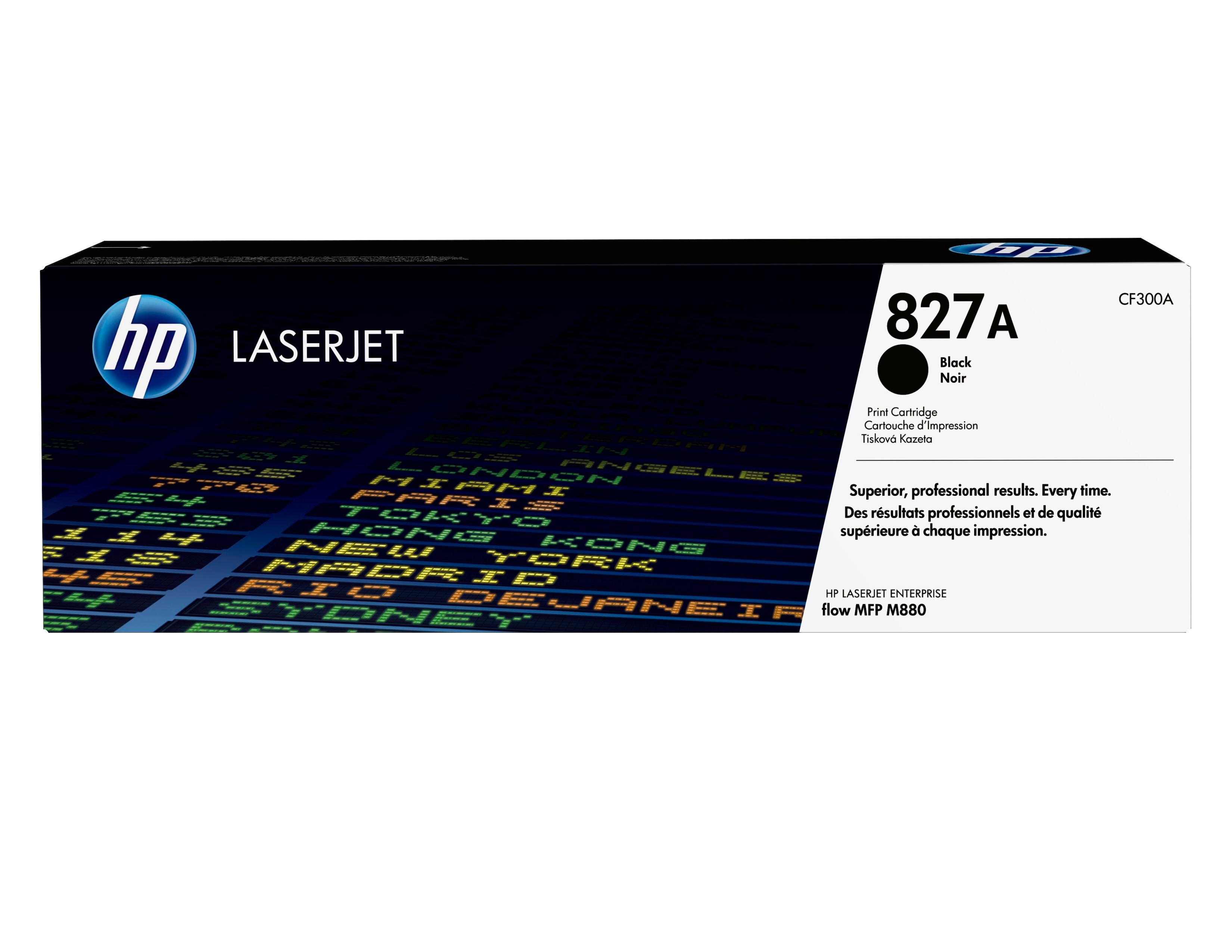 EAN 0887111323910 - HP 827A Black Original LaserJet Toner Cartridge cartucho de tóner 1 pieza(s) imagen 1