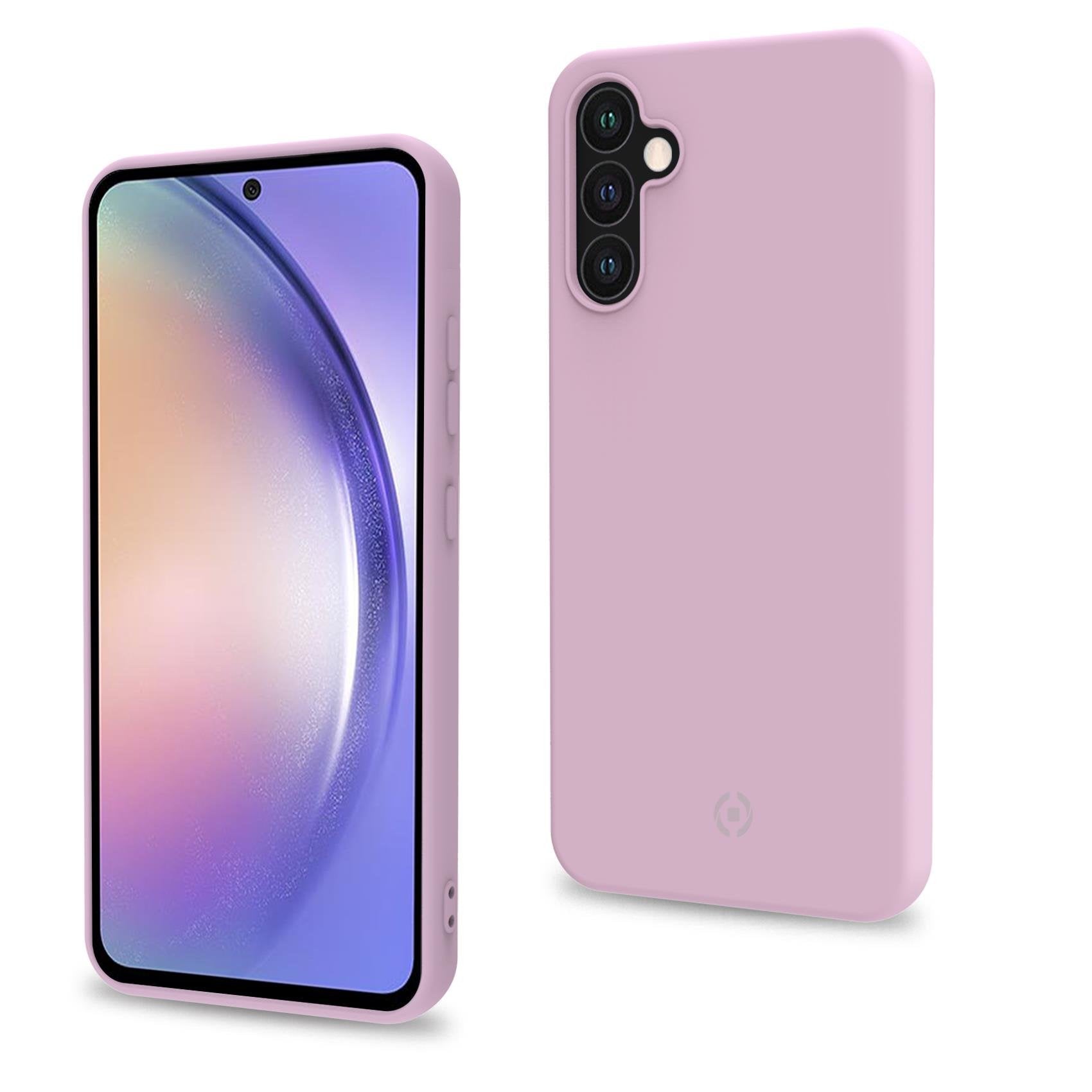 Celly Cromo1037pk Funda Para Samsung Galaxy A54 5g (6.4") Rosa