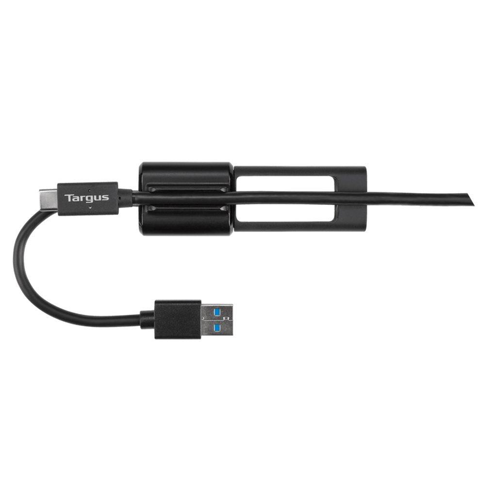 Targus Acc110401glx Cable Usb 0,1 M Usb A Usb C Negro