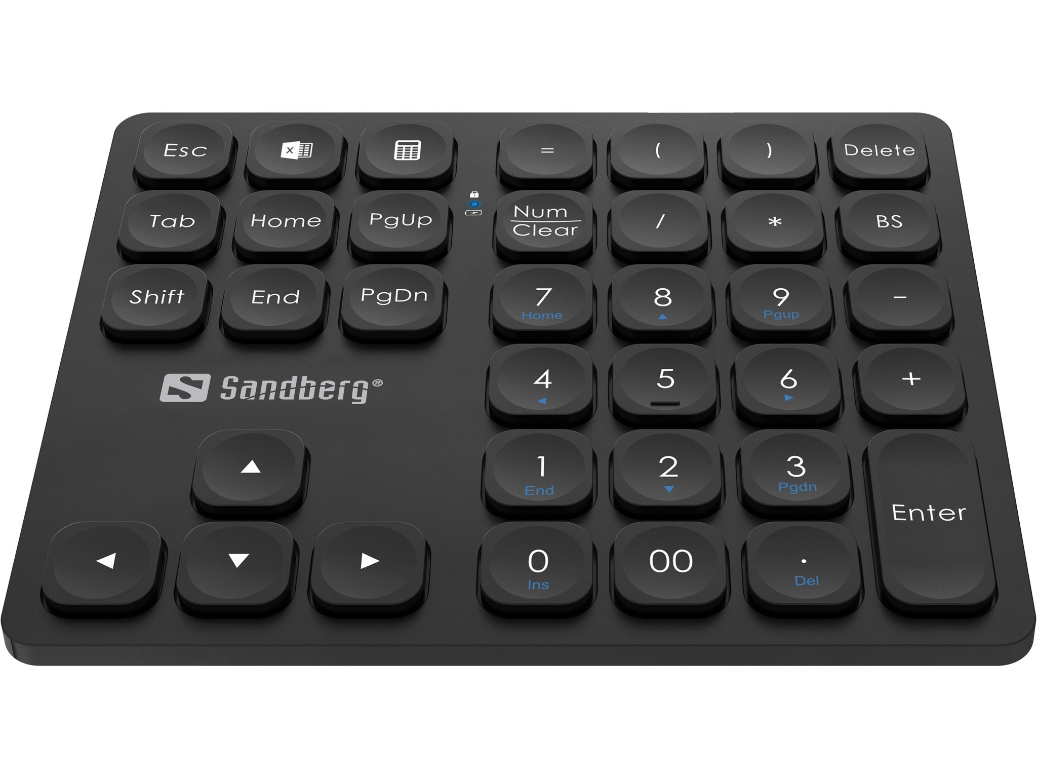EAN 5705730630095 - Sandberg 630-09 teclado Universal RF inalámbrica + USB Negro imagen 1
