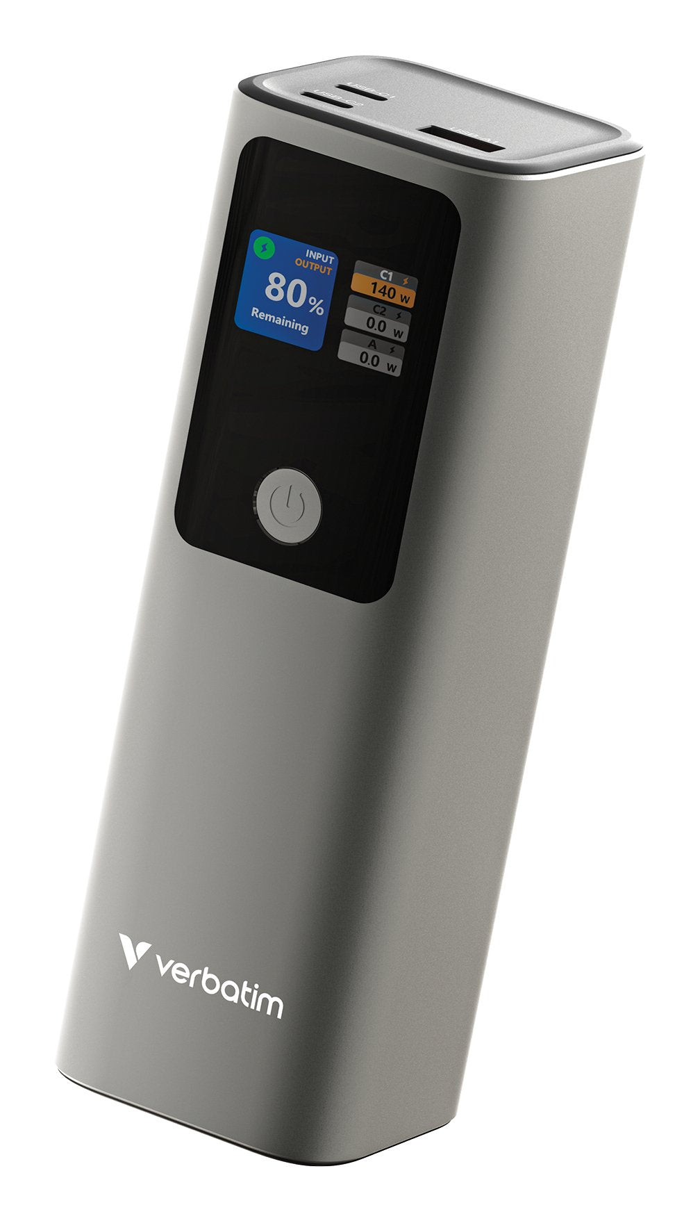 Verbatim Powerbank Charge 'N' Go 27.000mah, 183 Watt Gris, Pd 3.1, Quick Charge 3.0 32269