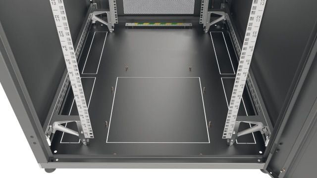 Armario Rack Efb 19" Pro 42he, 800x1200 Mm, F+R=1-Tlg., Ral7035