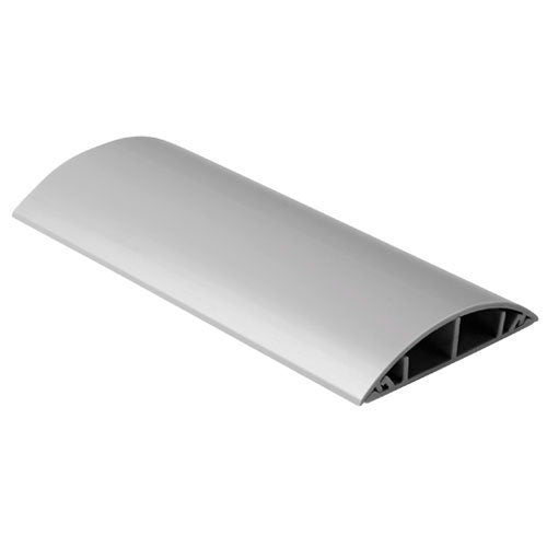 Cubre Cables De Suelo Pvc 90mm Gris 2m Act