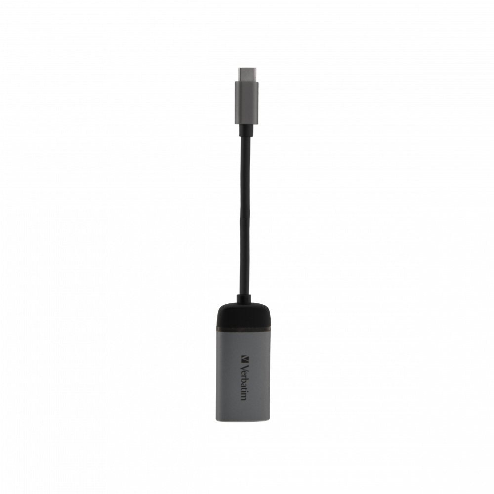 EAN 0023942491439 - Verbatim 49143 adaptador de cable de vídeo 0,1 m USB Tipo C HDMI Negro, Plata imagen 1