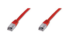 EAN 4016032213444 - Digitus Patch Cable, FTP, CAT5E 7.0m cable de red Rojo 7 m imagen 1